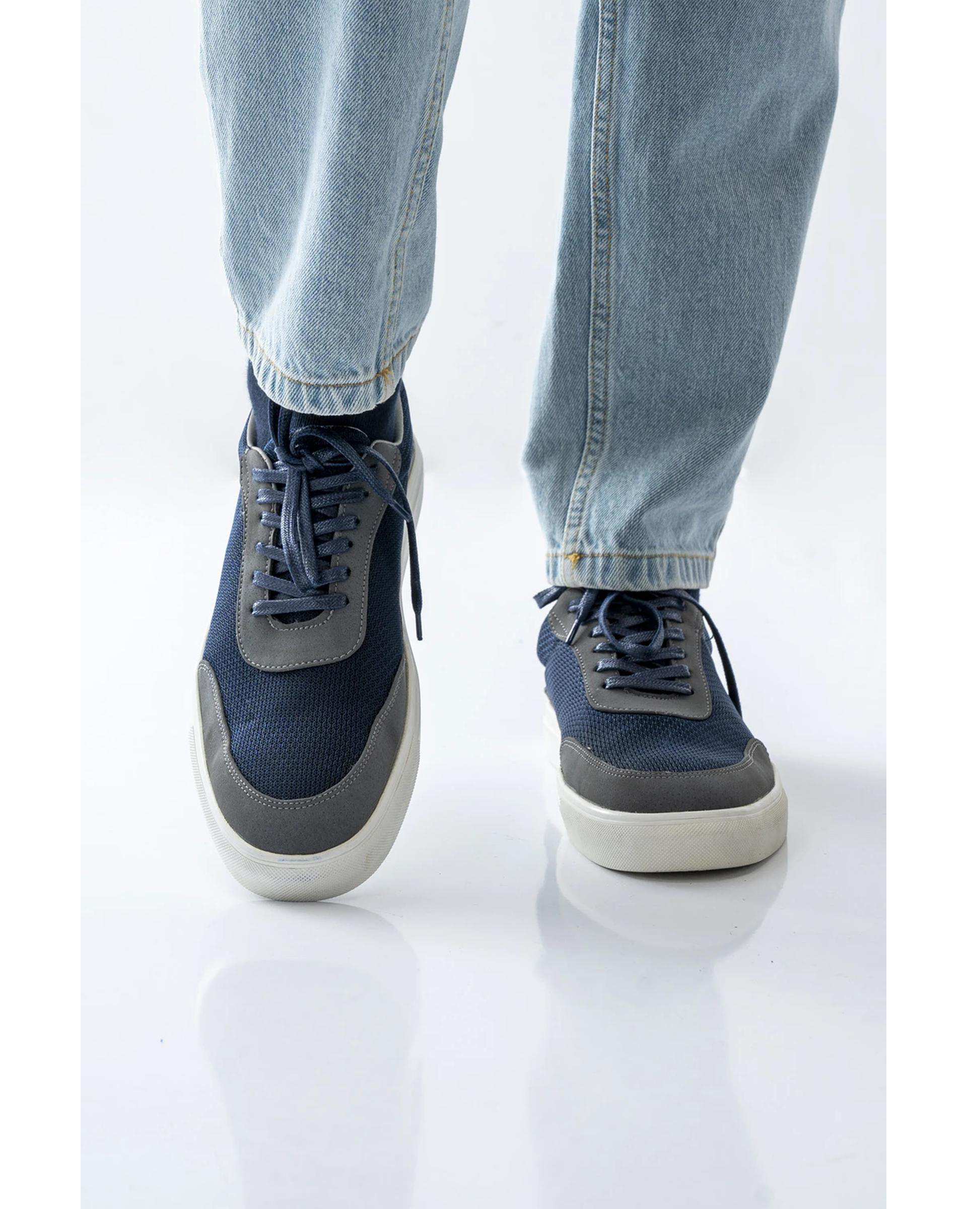 کفش مردانه کژوال سرمه ای آر ان اس RNS کد 12152458