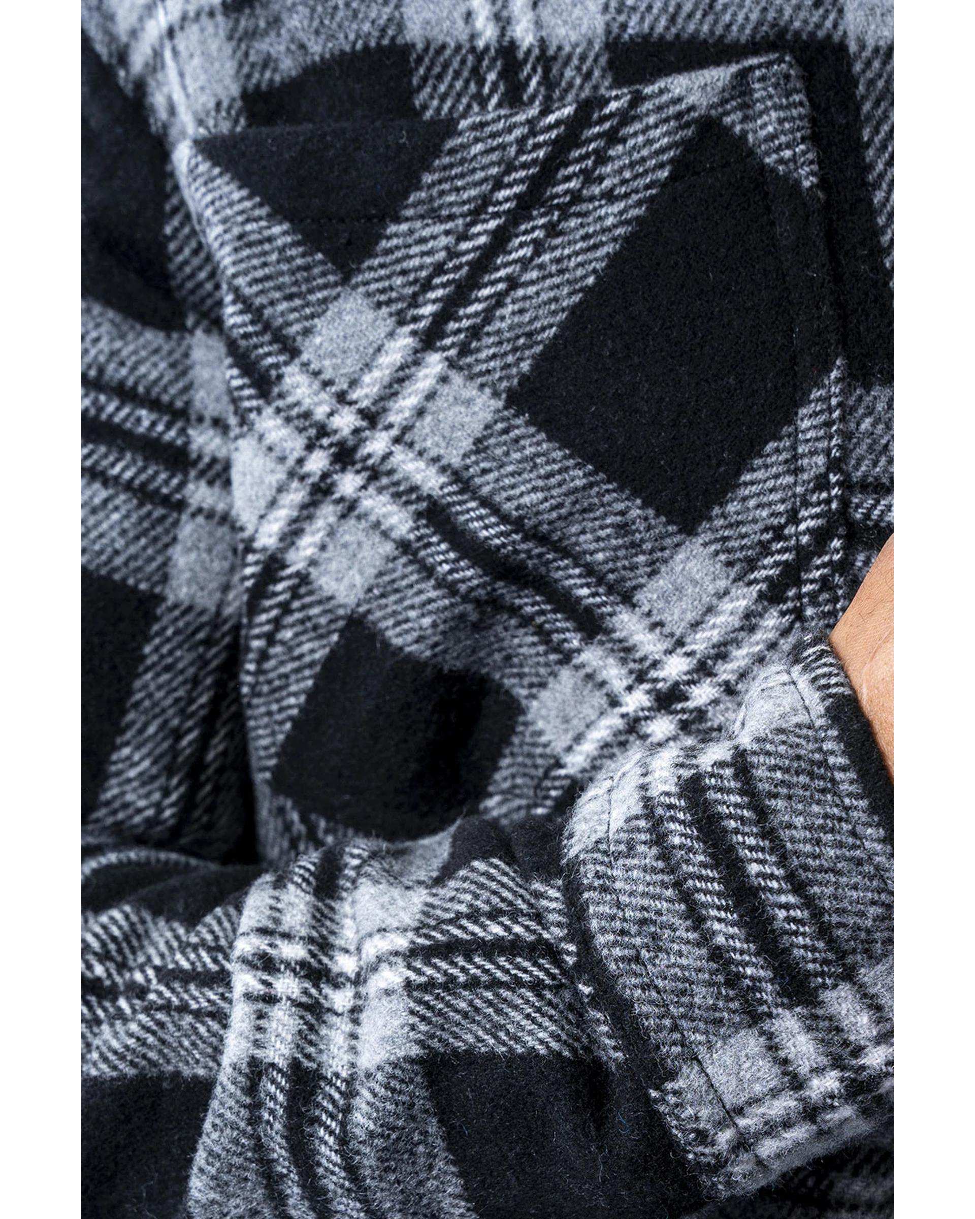 پیراهن پشمی مردانه آستین بلند مشکی آر ان اس RNS کد 12202613