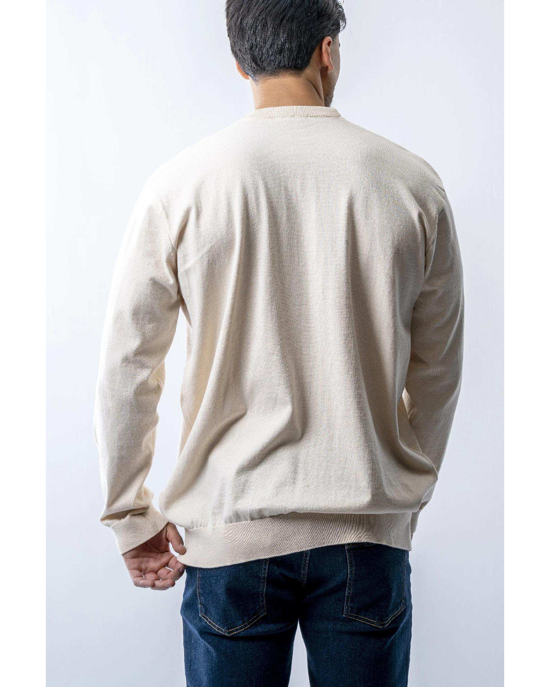 پلیور مردانه کرم آر ان اس RNS کد 12232576