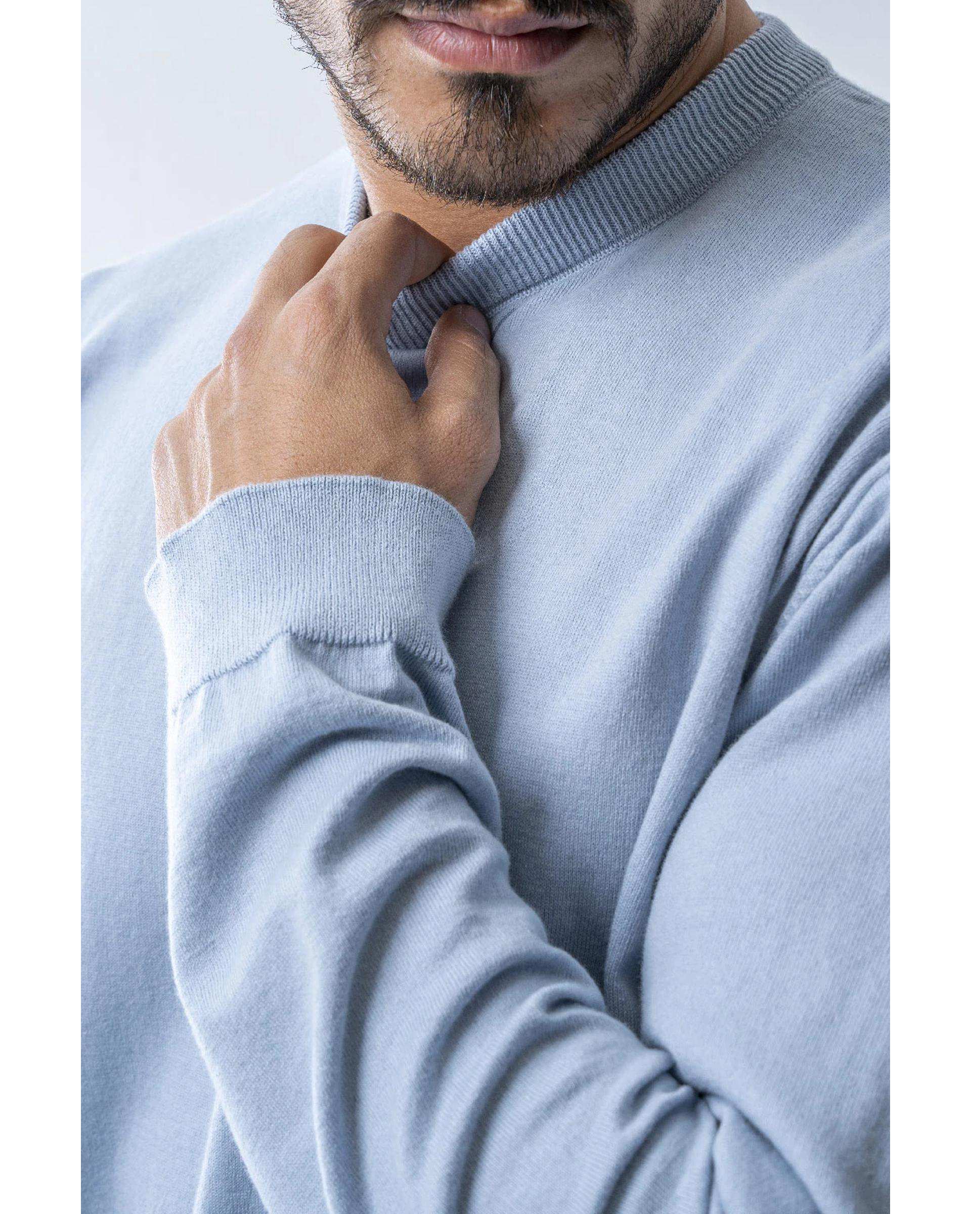 پلیور مردانه آبی آسمانی آر ان اس RNS کد 12232576