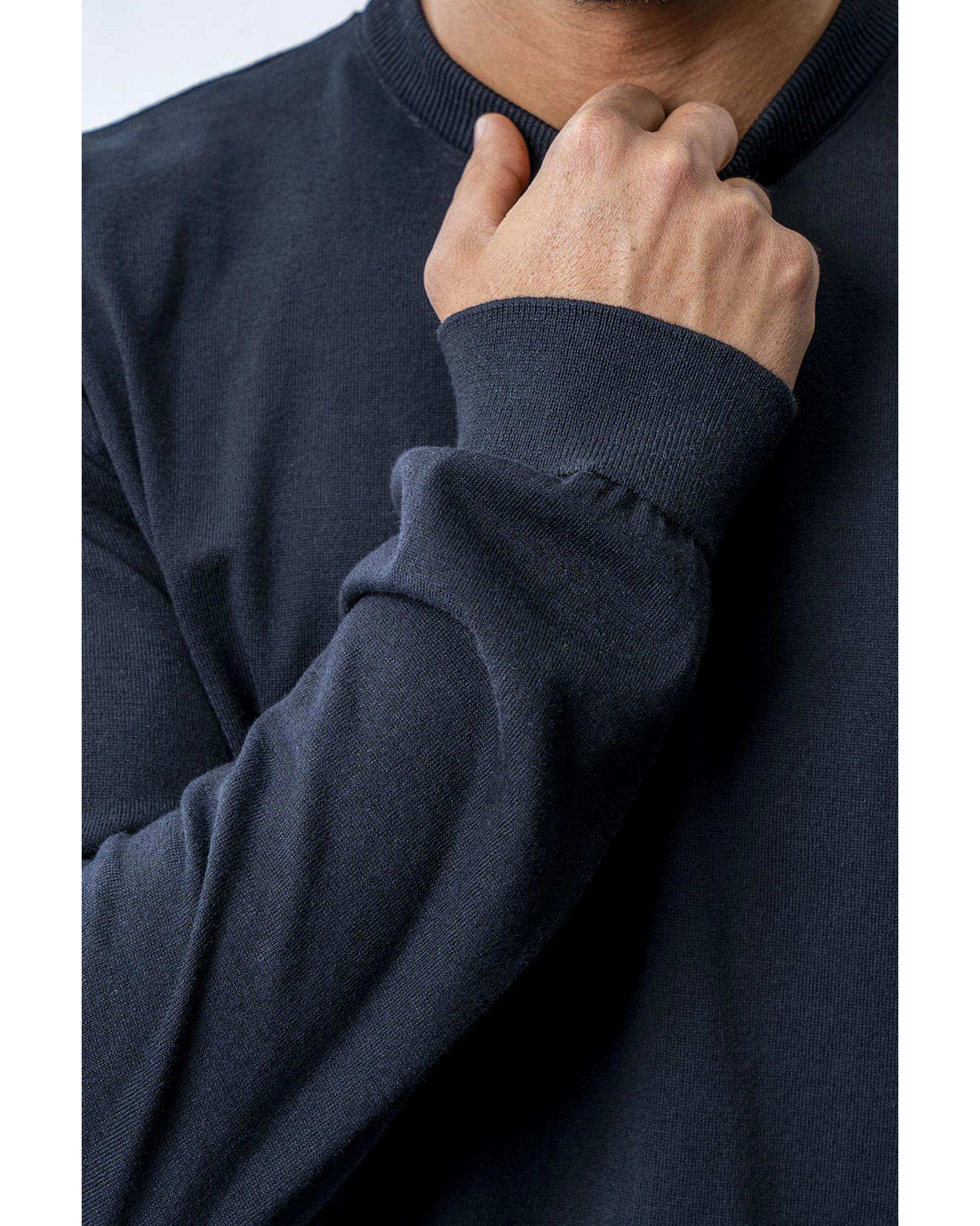 پلیور مردانه مشکی آر ان اس RNS کد 12232576