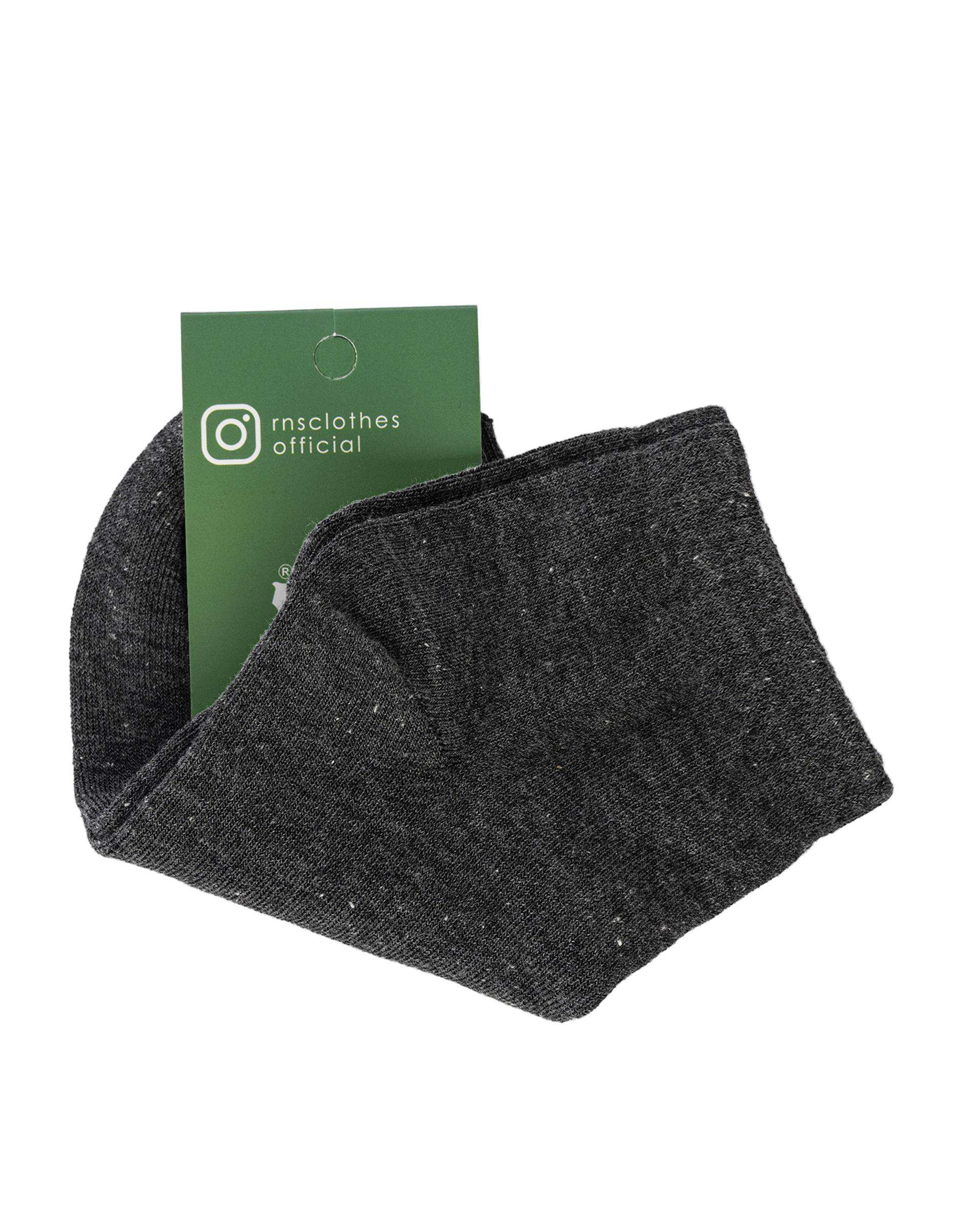 جوراب زنانه نیم ساق طوسی تیره آر ان اس RNS کد 11132479