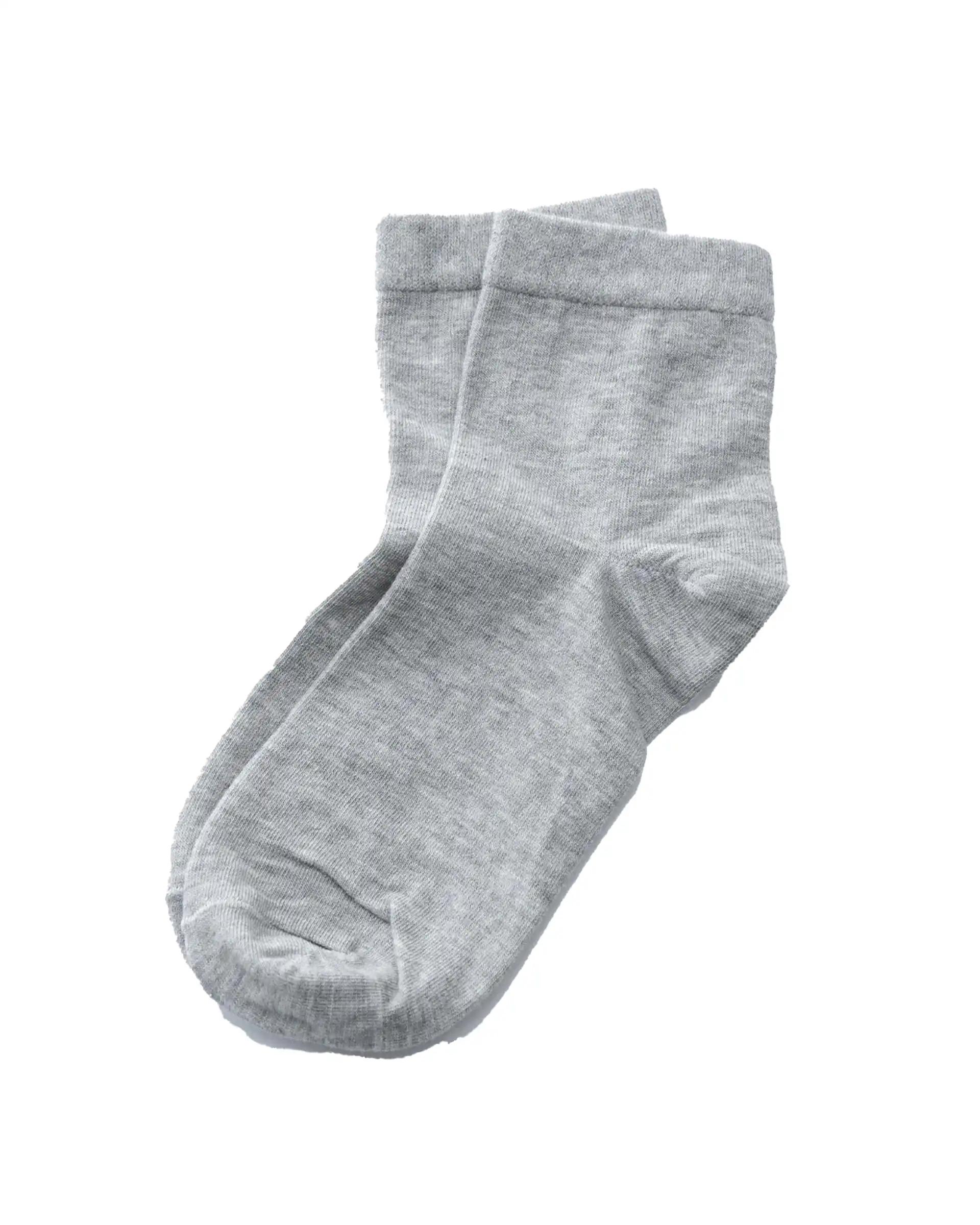 جوراب مردانه نیم ساق طوسی روشن آر ان اس RNS کد 12132495