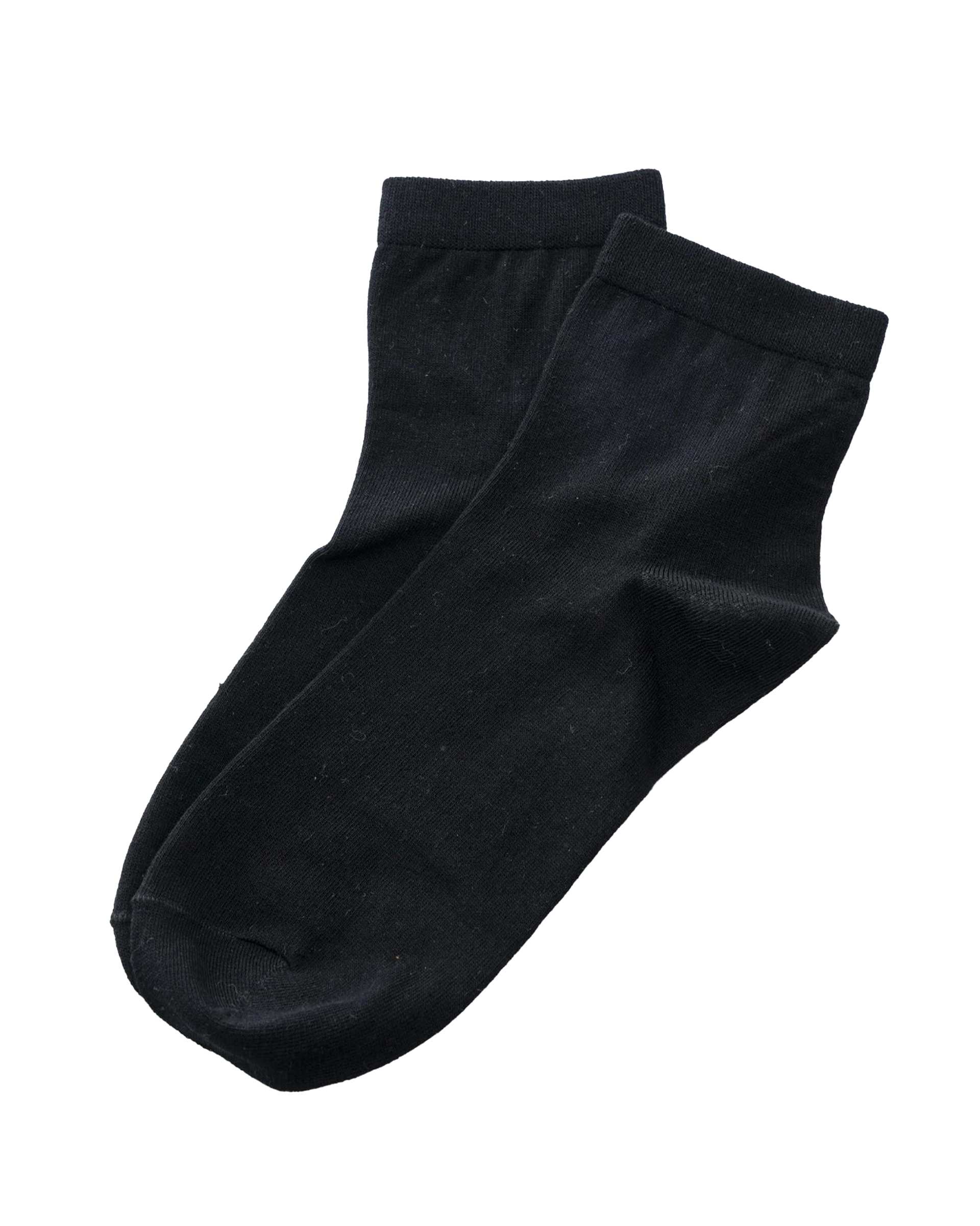 جوراب مردانه نیم ساق مشکی آر ان اس RNS کد 12132495