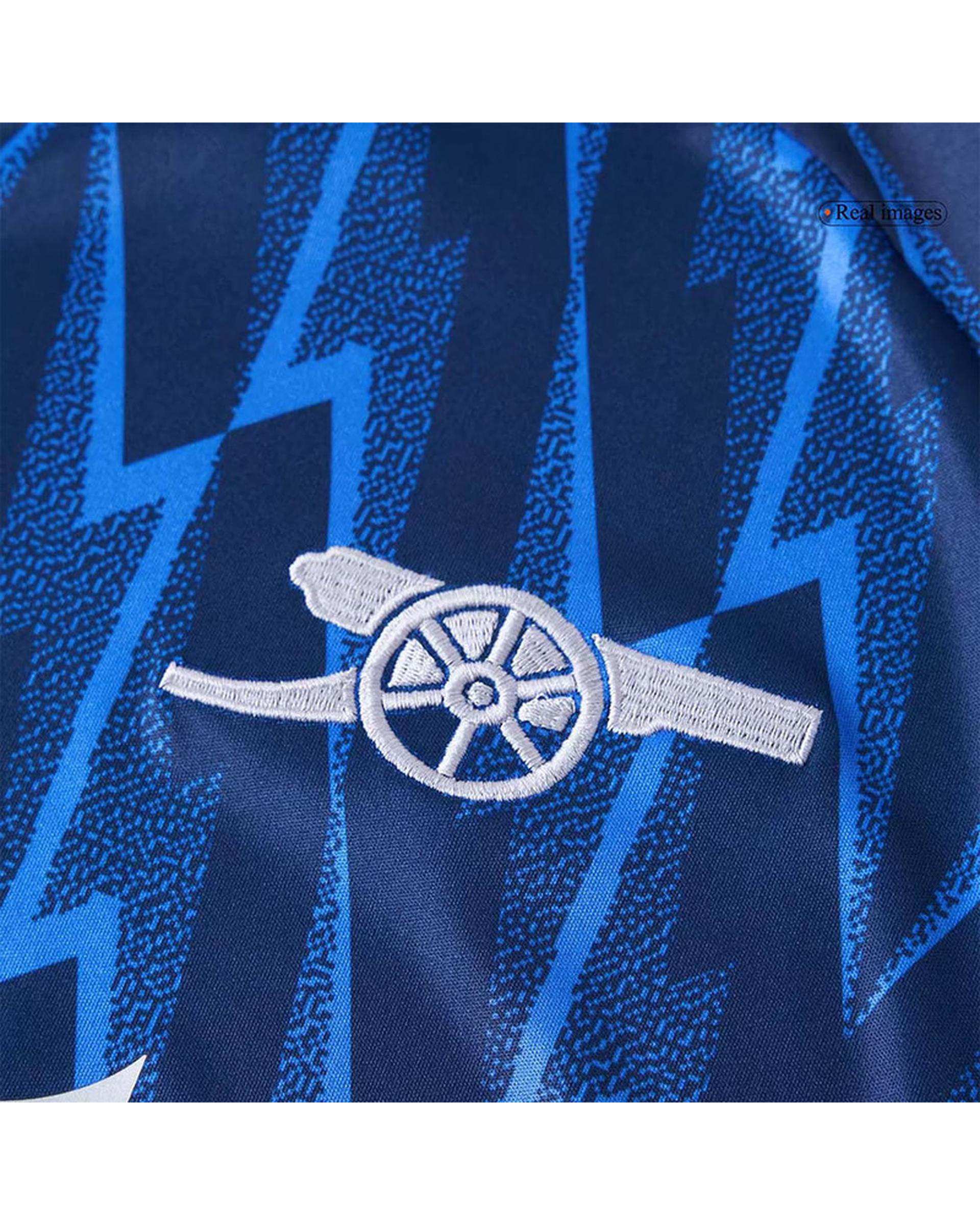 ست تی شرت و شلوارک ورزشی پسرانه سرمه ای پانیل Panil مدل آرسنال Away 2026