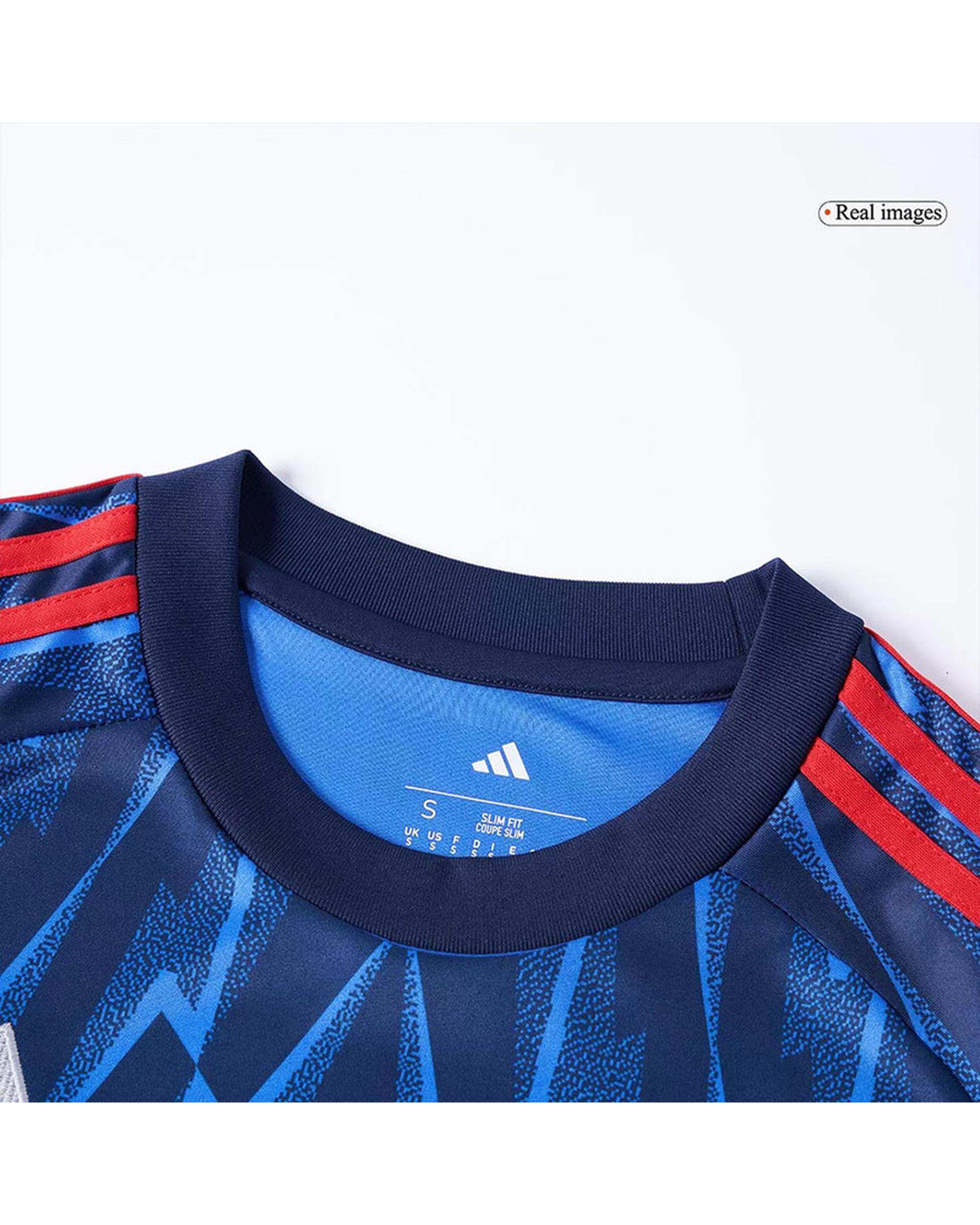 ست تی شرت و شلوارک ورزشی پسرانه سرمه ای پانیل Panil مدل آرسنال Away 2026