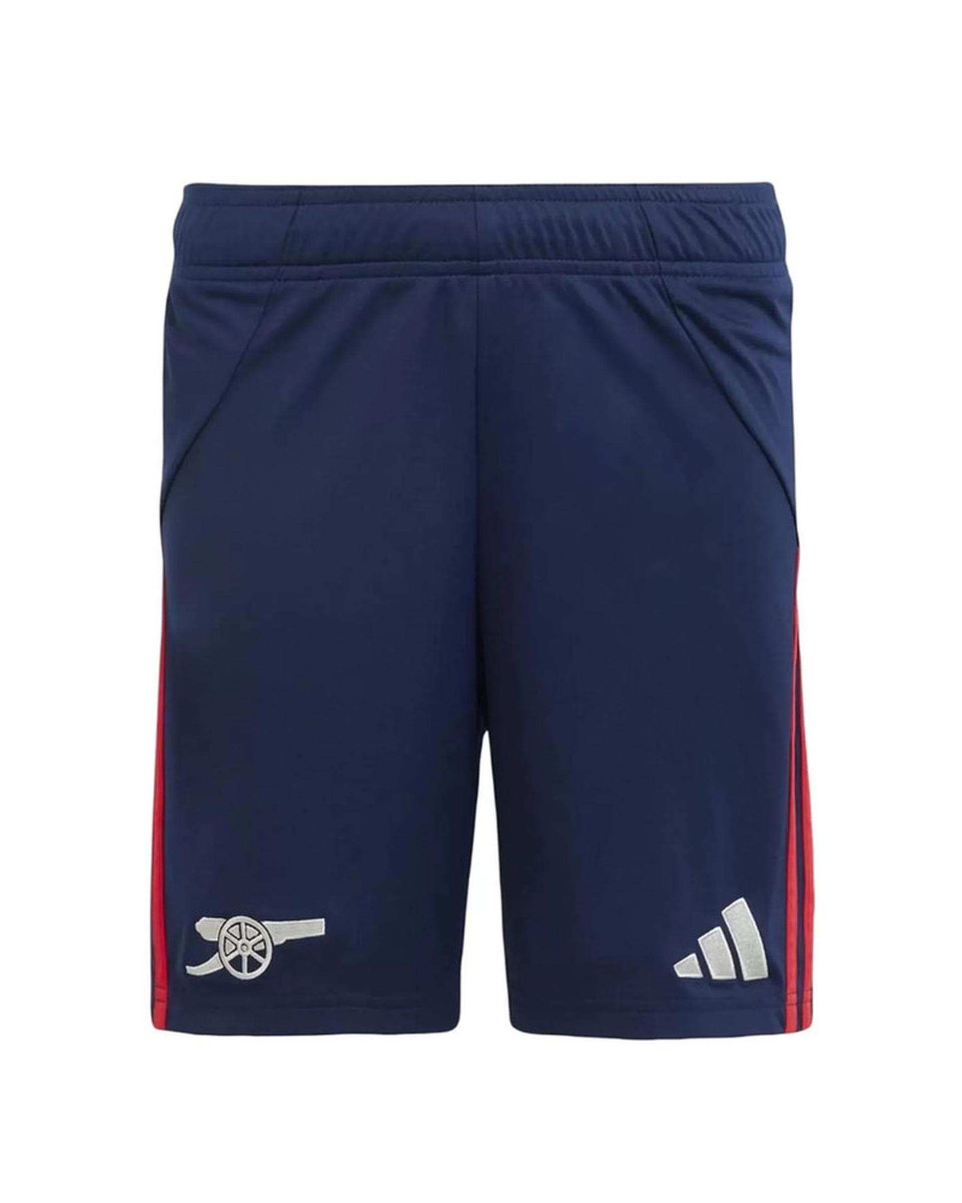 ست تی شرت و شلوارک ورزشی پسرانه سرمه ای پانیل Panil مدل آرسنال Away 2026