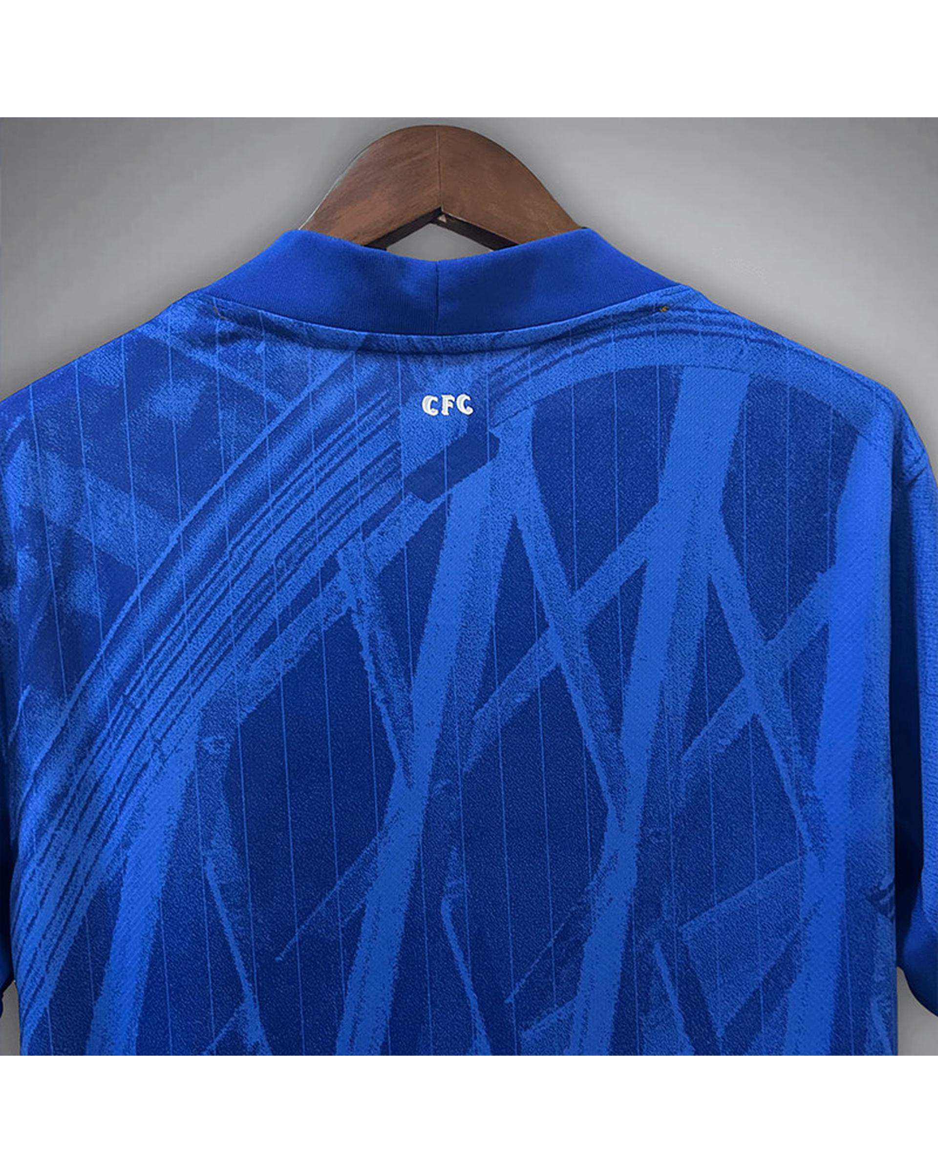 ست تی شرت و شلوارک ورزشی پسرانه آبی پانیل Panil مدل چلسی Home 2026