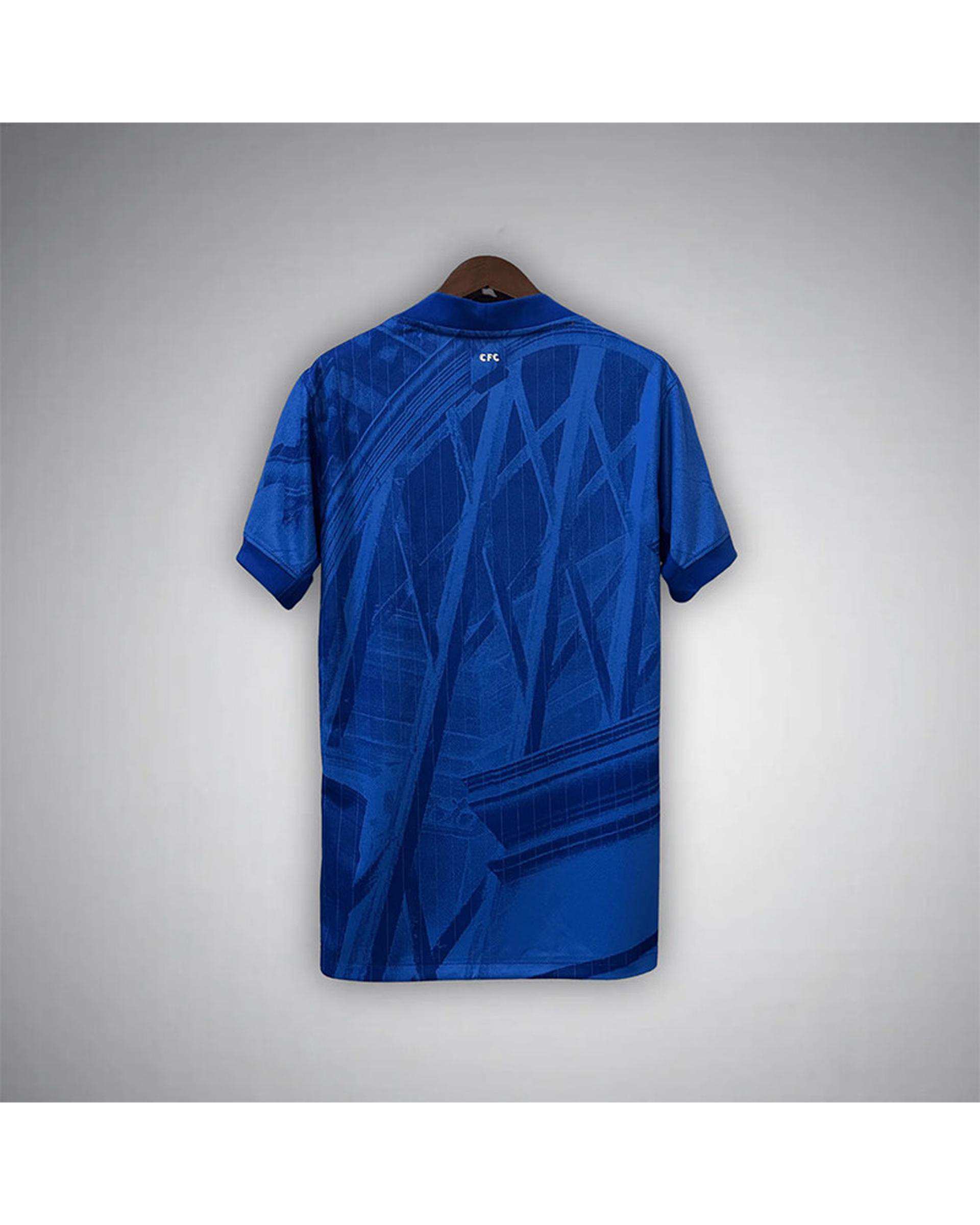 ست تی شرت و شلوارک ورزشی پسرانه آبی پانیل Panil مدل چلسی Home 2026