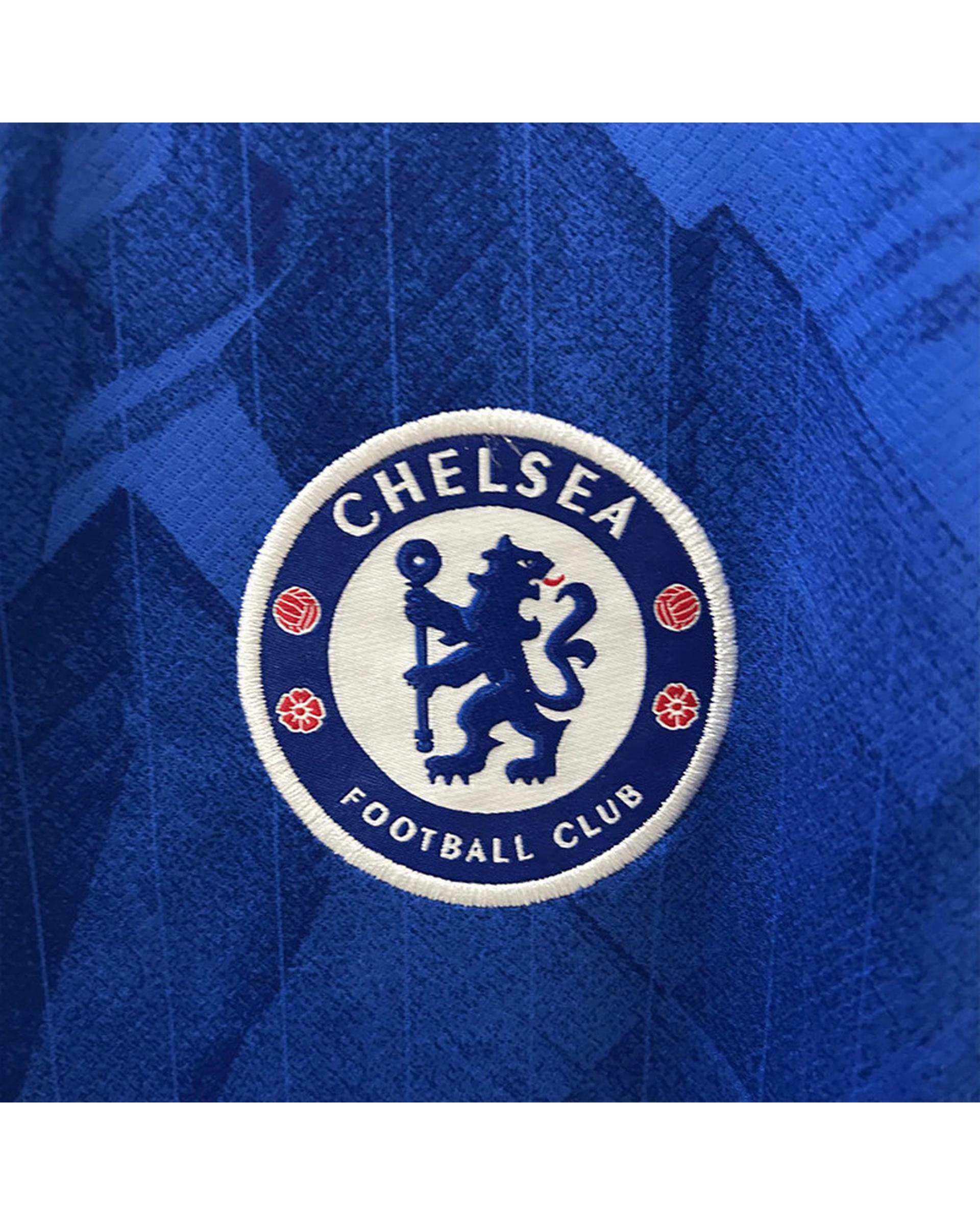 ست تی شرت و شلوارک ورزشی پسرانه آبی پانیل Panil مدل چلسی Home 2026