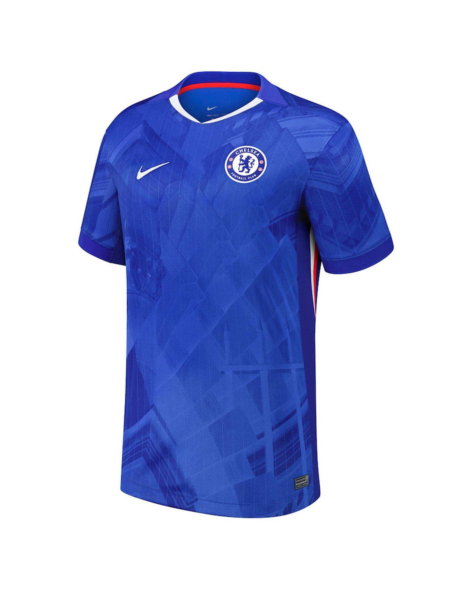 ست تی شرت و شلوارک ورزشی پسرانه آبی پانیل Panil مدل چلسی Home 2026