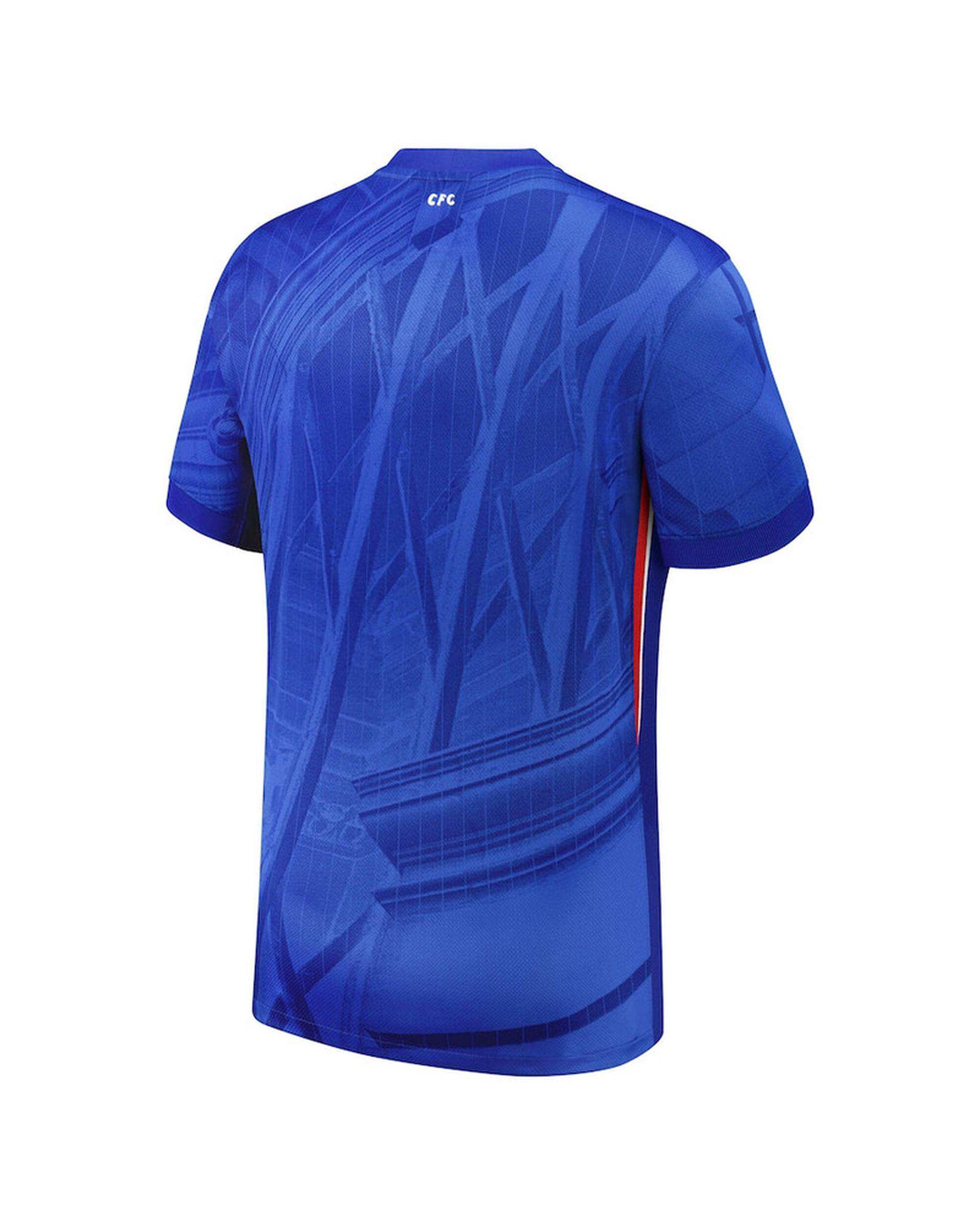 ست تی شرت و شلوارک ورزشی پسرانه آبی پانیل Panil مدل چلسی Home 2026