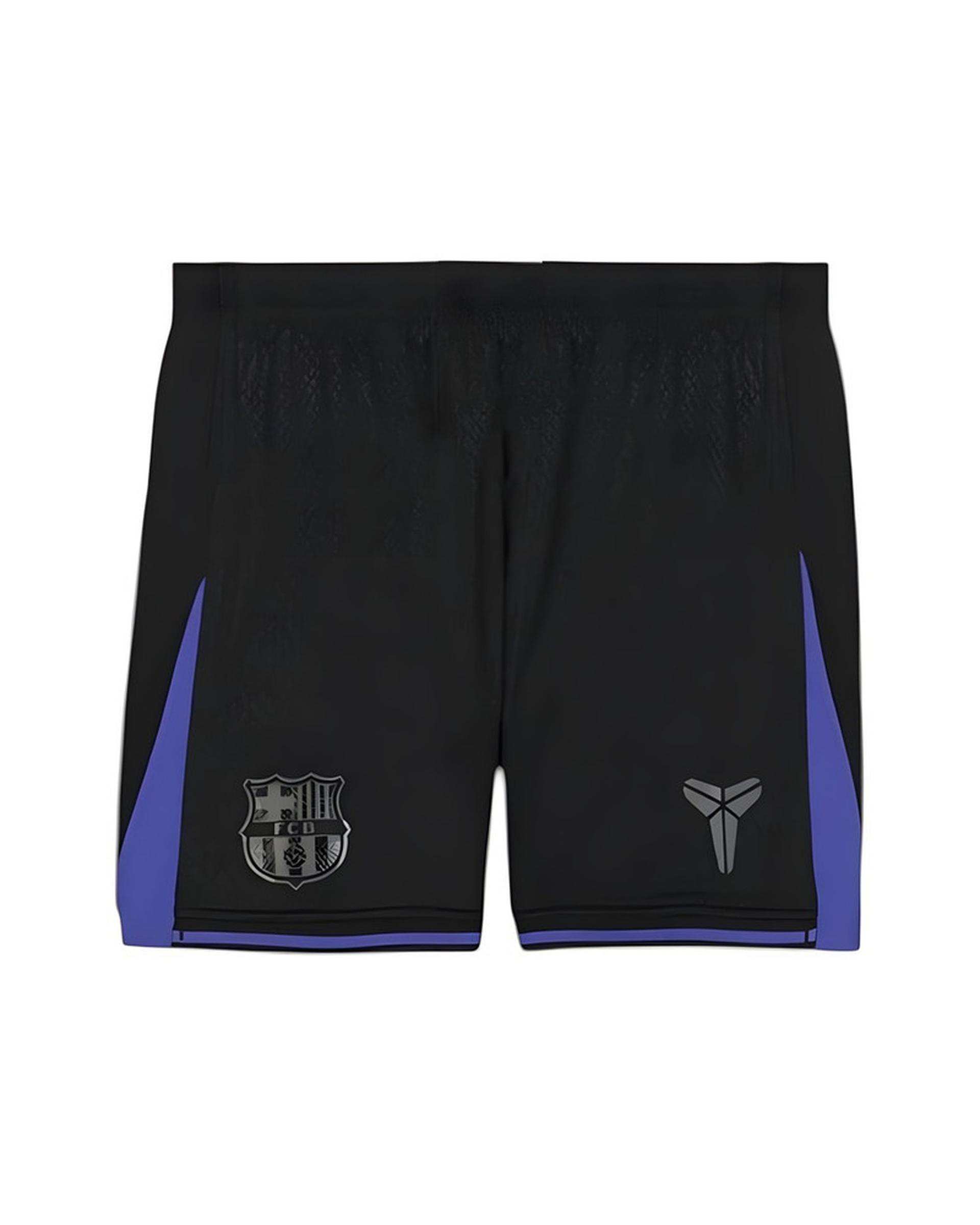 ست تی شرت و شلوارک ورزشی پسرانه کرم پانیل Panil مدل بارسلونا Away 2026