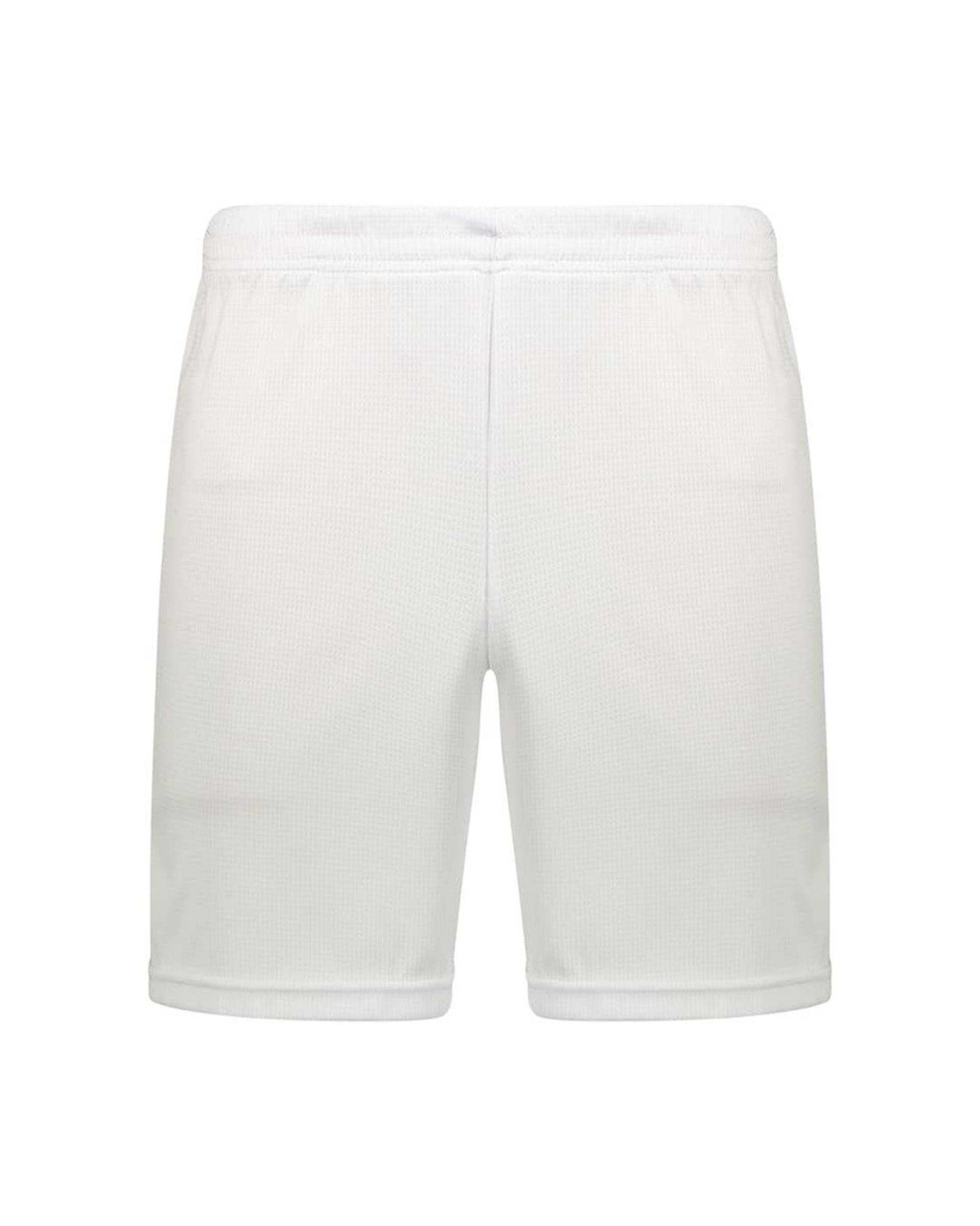 ست تی شرت و شلوارک ورزشی پسرانه سفید پانیل Panil مدل رئال مادرید طرح امباپه کد sn2026