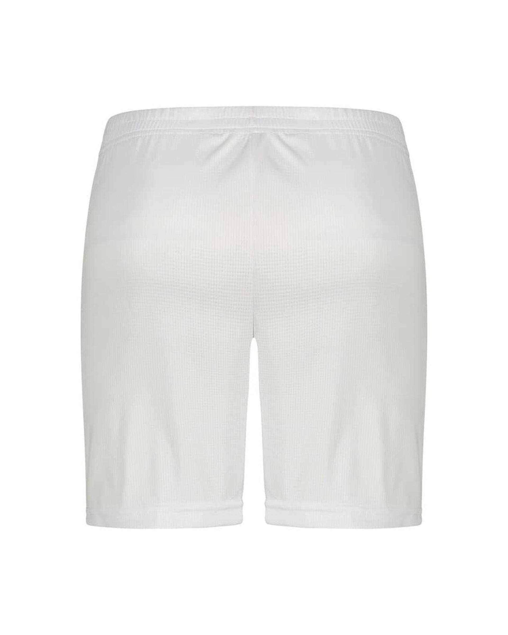 ست تی شرت و شلوارک ورزشی پسرانه سفید پانیل Panil مدل رئال مادرید طرح امباپه کد sn2026