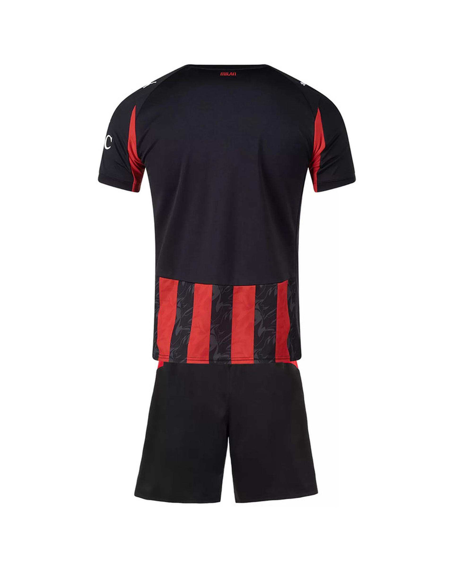 ست تی شرت و شلوارک ورزشی پسرانه قرمز پانیل Panil مدل میلان کد Home 2026