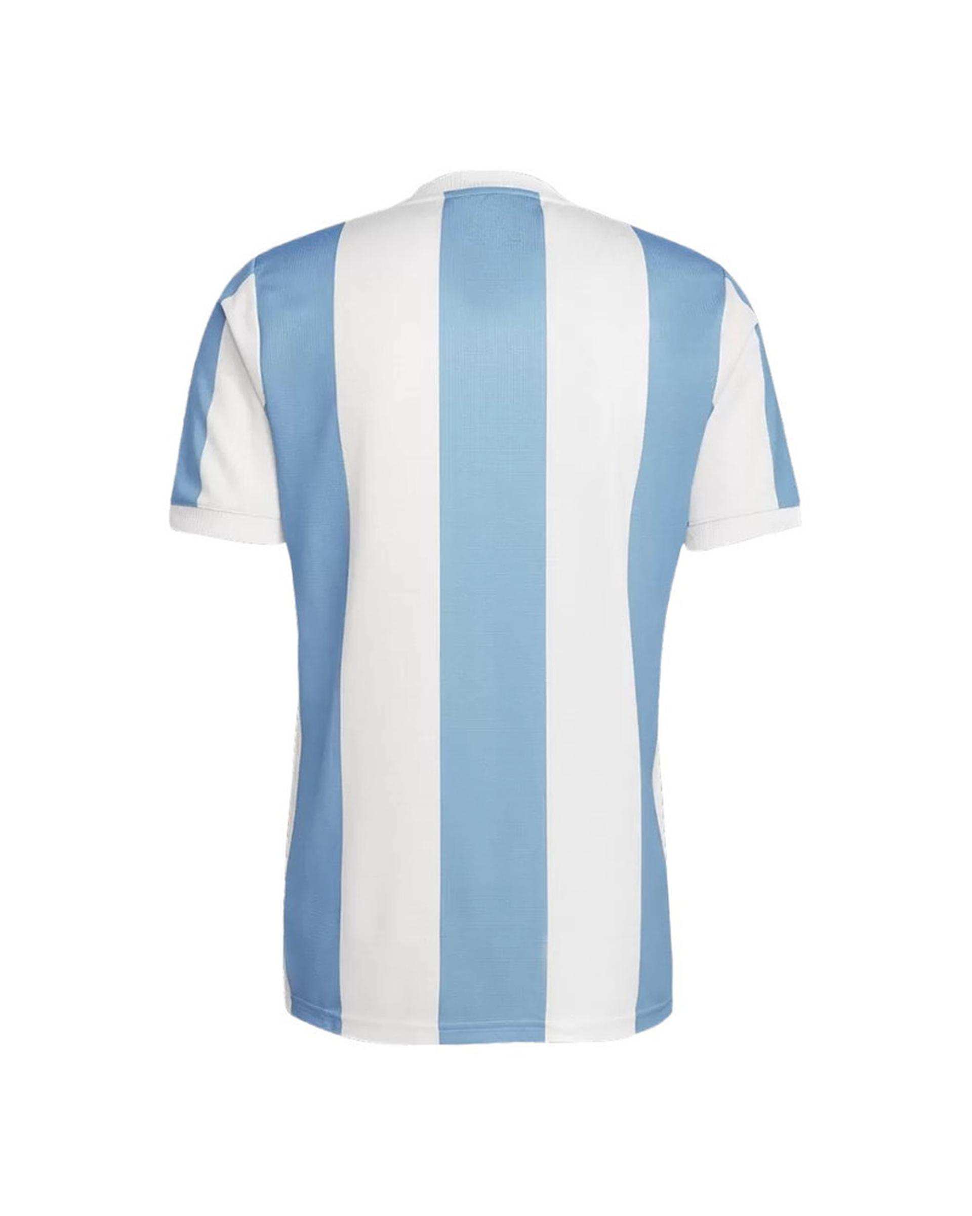 ست تی شرت و شلوارک ورزشی پسرانه آبی پانیل Panil مدل آرژانتین Home 2026