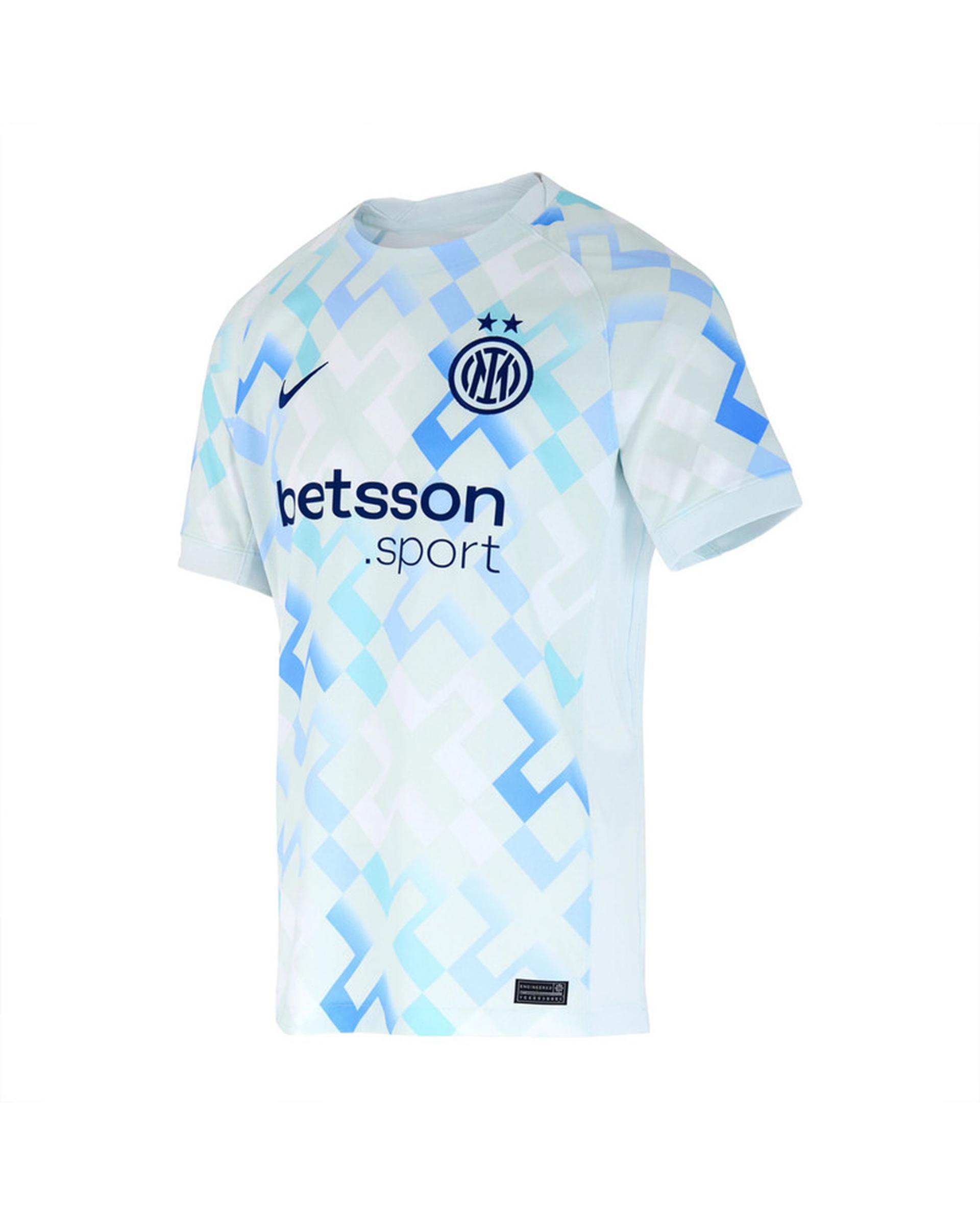 ست تی شرت و شلوارک ورزشی مردانه آبی پانیل Panil مدل اینتر میلان Away 2026