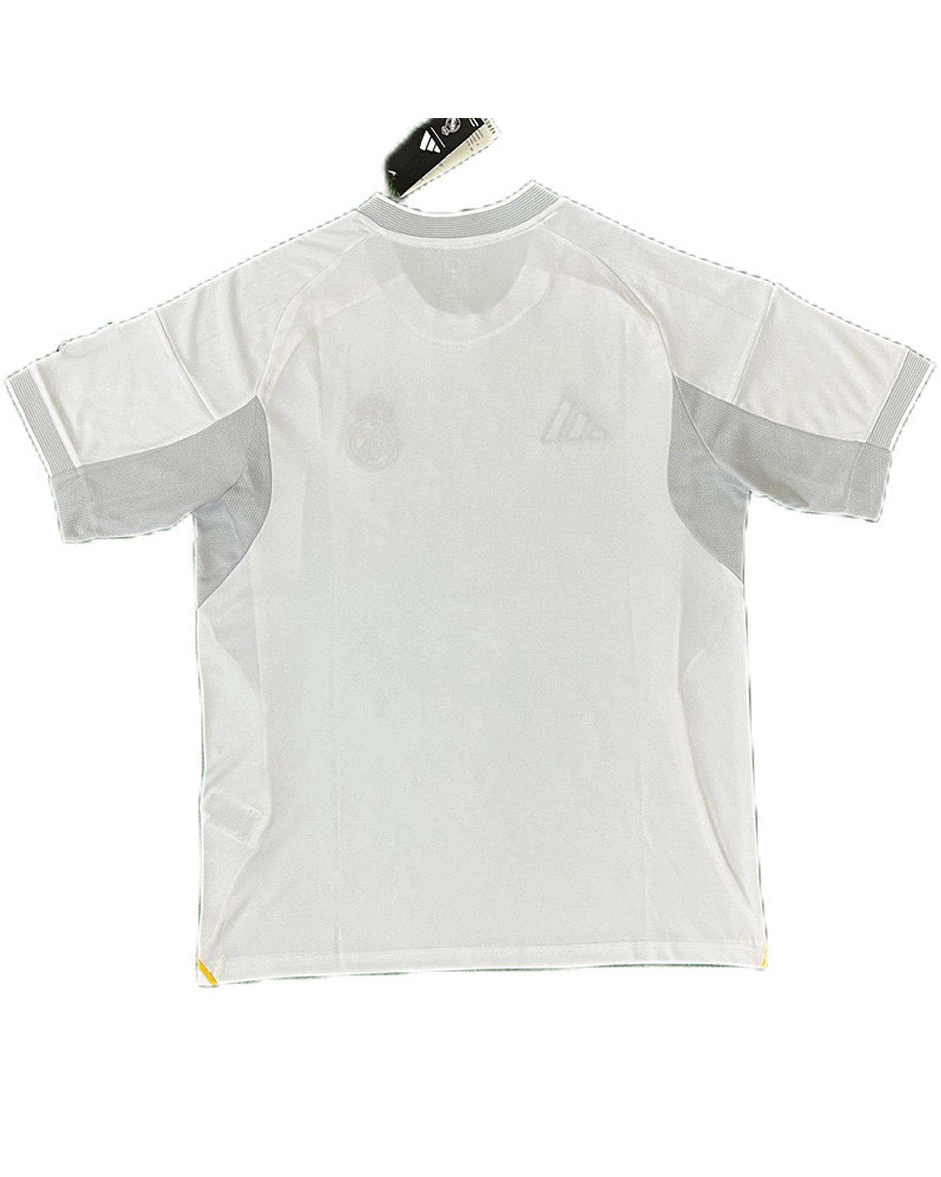 ست تی شرت و شلوارک ورزشی پسرانه سفید پانیل Panil مدل رئال مادرید 2026