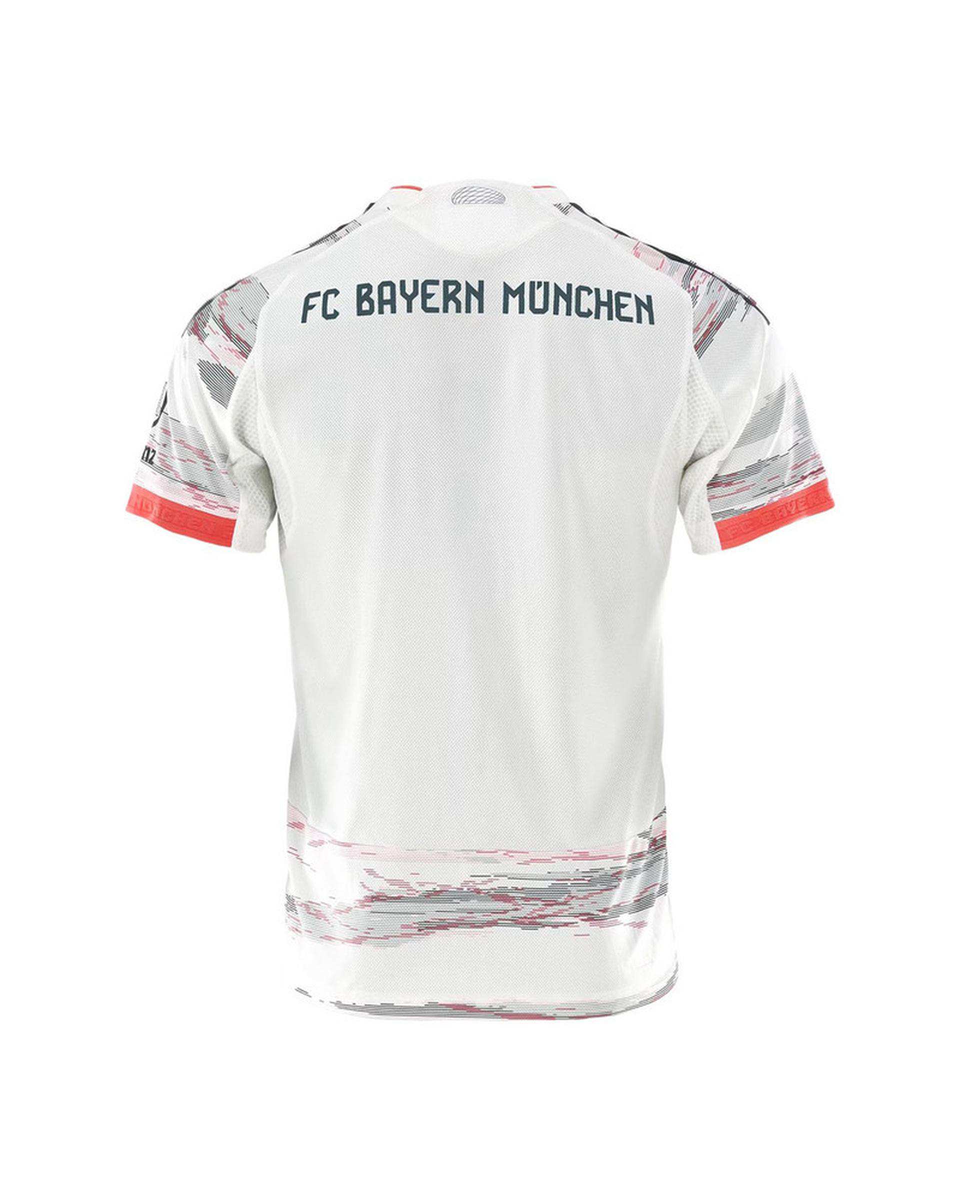 ست تی شرت و شلوارک ورزشی مردانه سفید پانیل Panil مدل بایرن مونیخ Away 2026