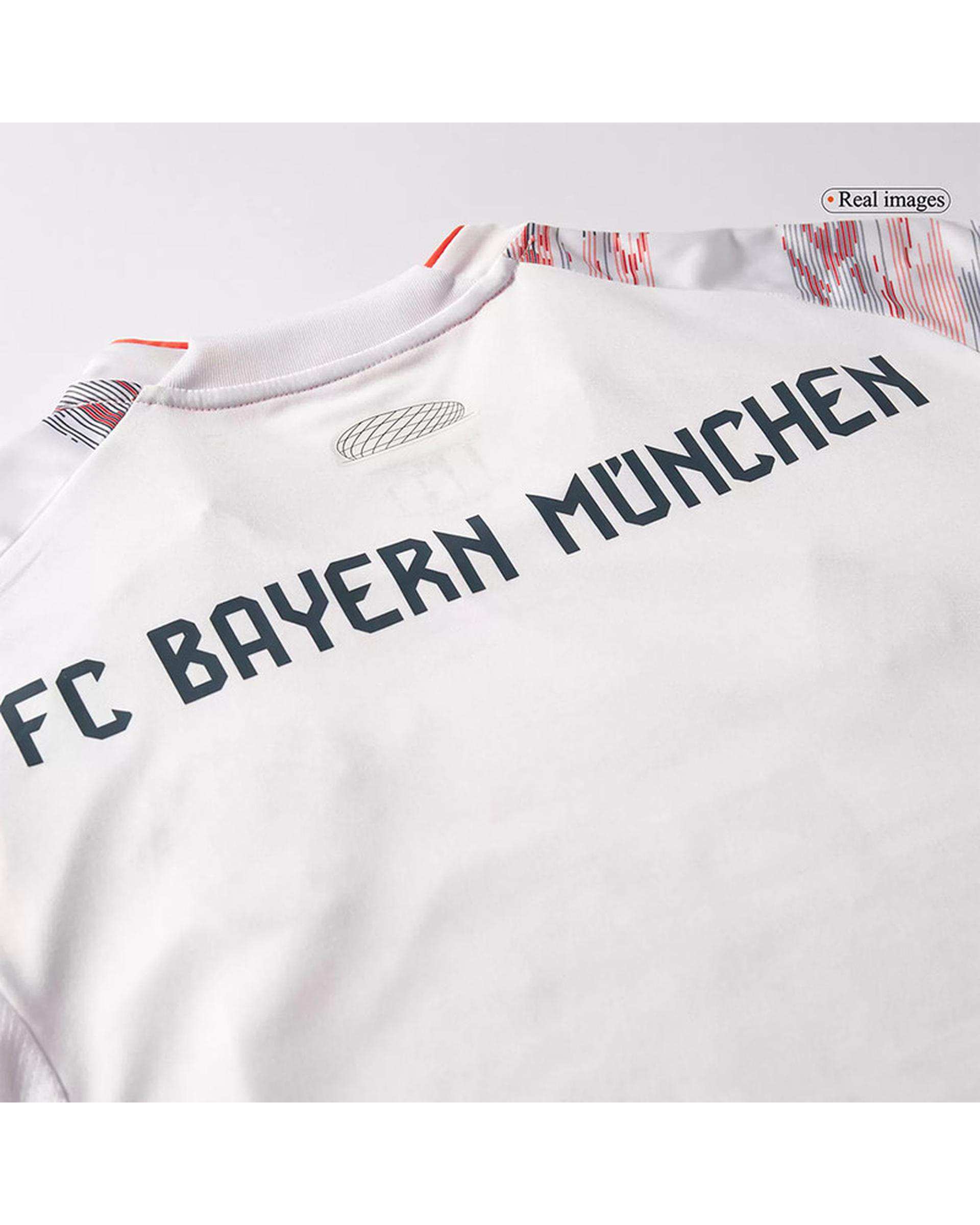 تی شرت ورزشی مردانه سفید پانیل Panil مدل بایرن مونیخ Away 2026