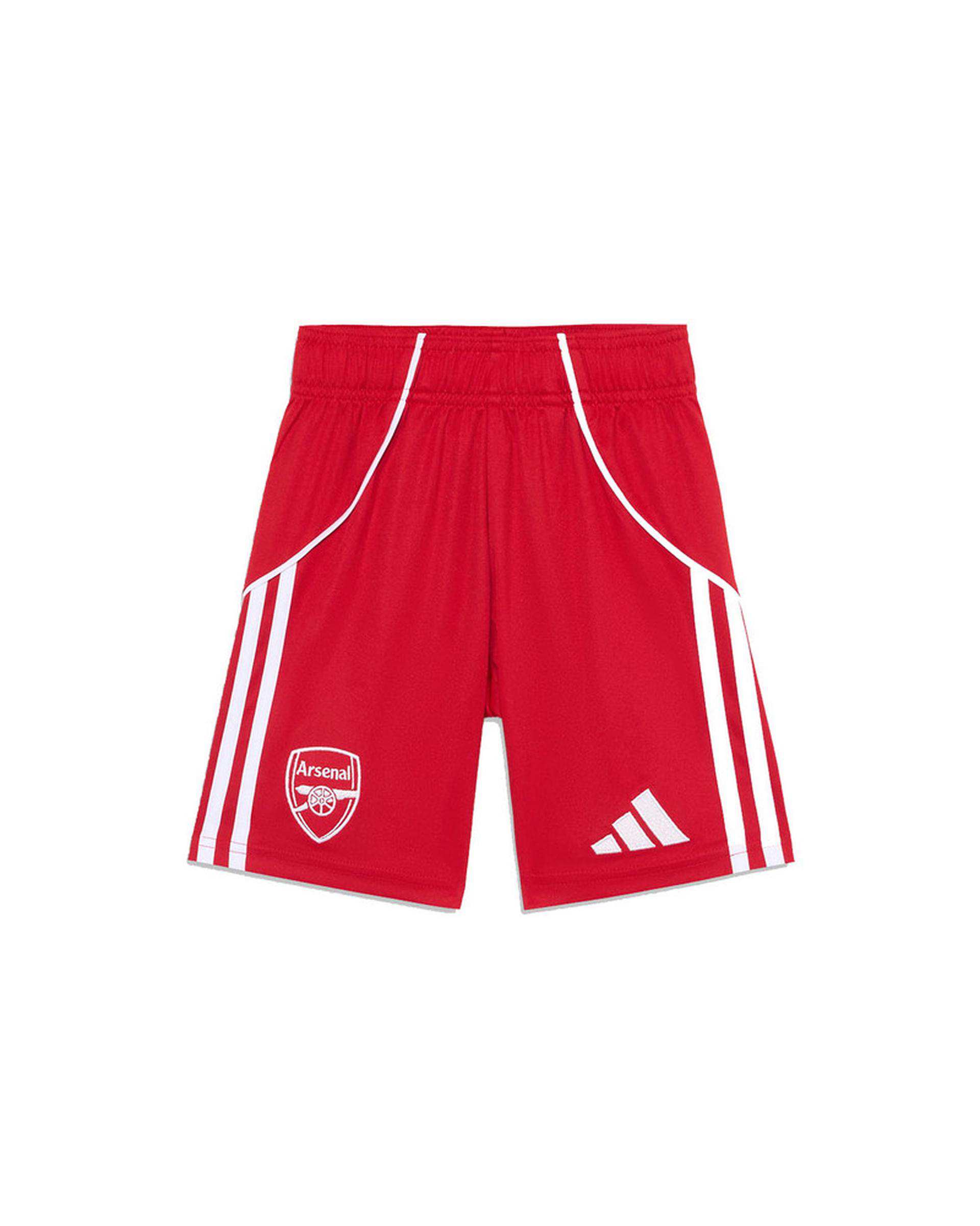 ست تی شرت و شلوارک ورزشی مردانه قرمز پانیل Panil مدل آرسنال Home 2026