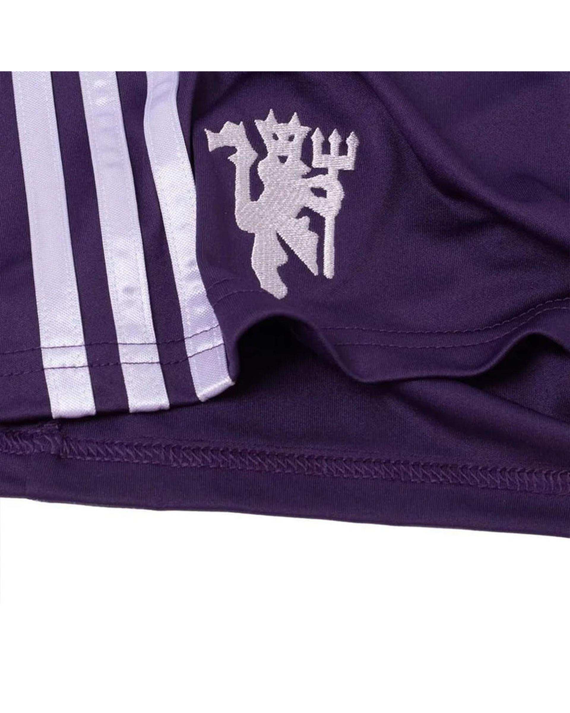 ست تی شرت و شلوارک ورزشی مردانه سفید پانیل Panil مدل منچستر یونایتد Away 2026