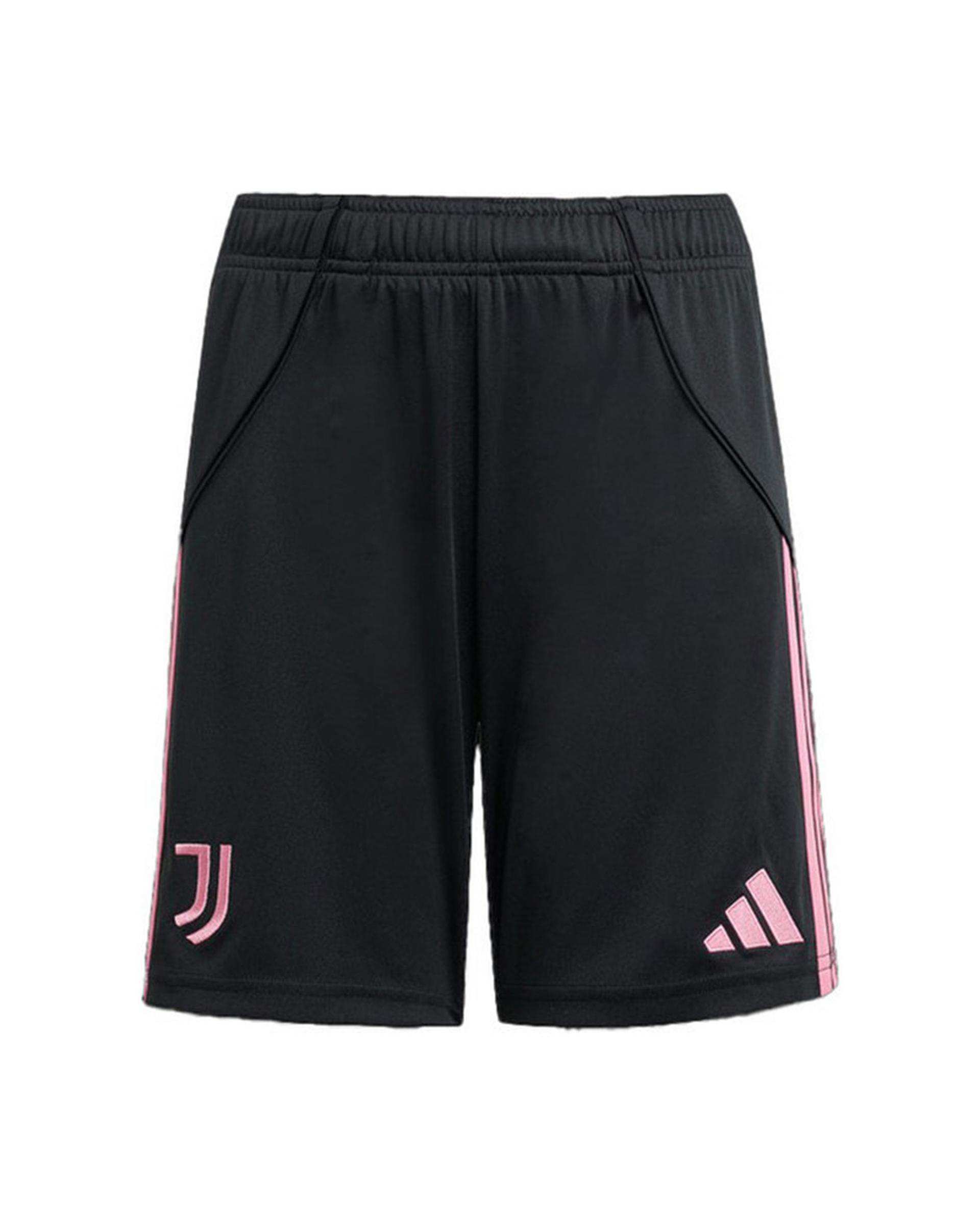 شلوارک ورزشی مردانه مشکی پانیل Panil مدل یوونتوس Home 2026