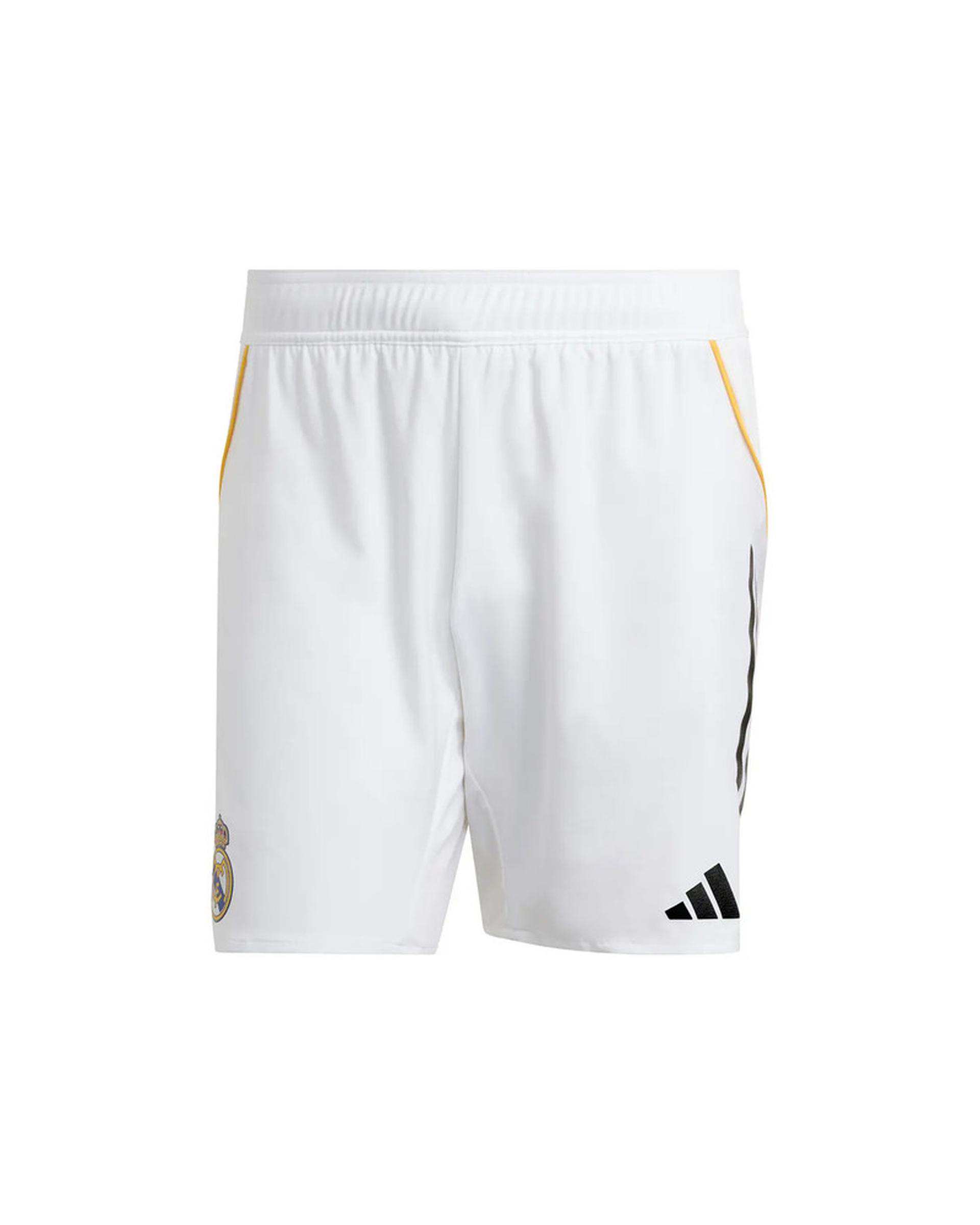 شلوارک ورزشی مردانه سفید پانیل Panil مدل رئال مادرید Home 2026