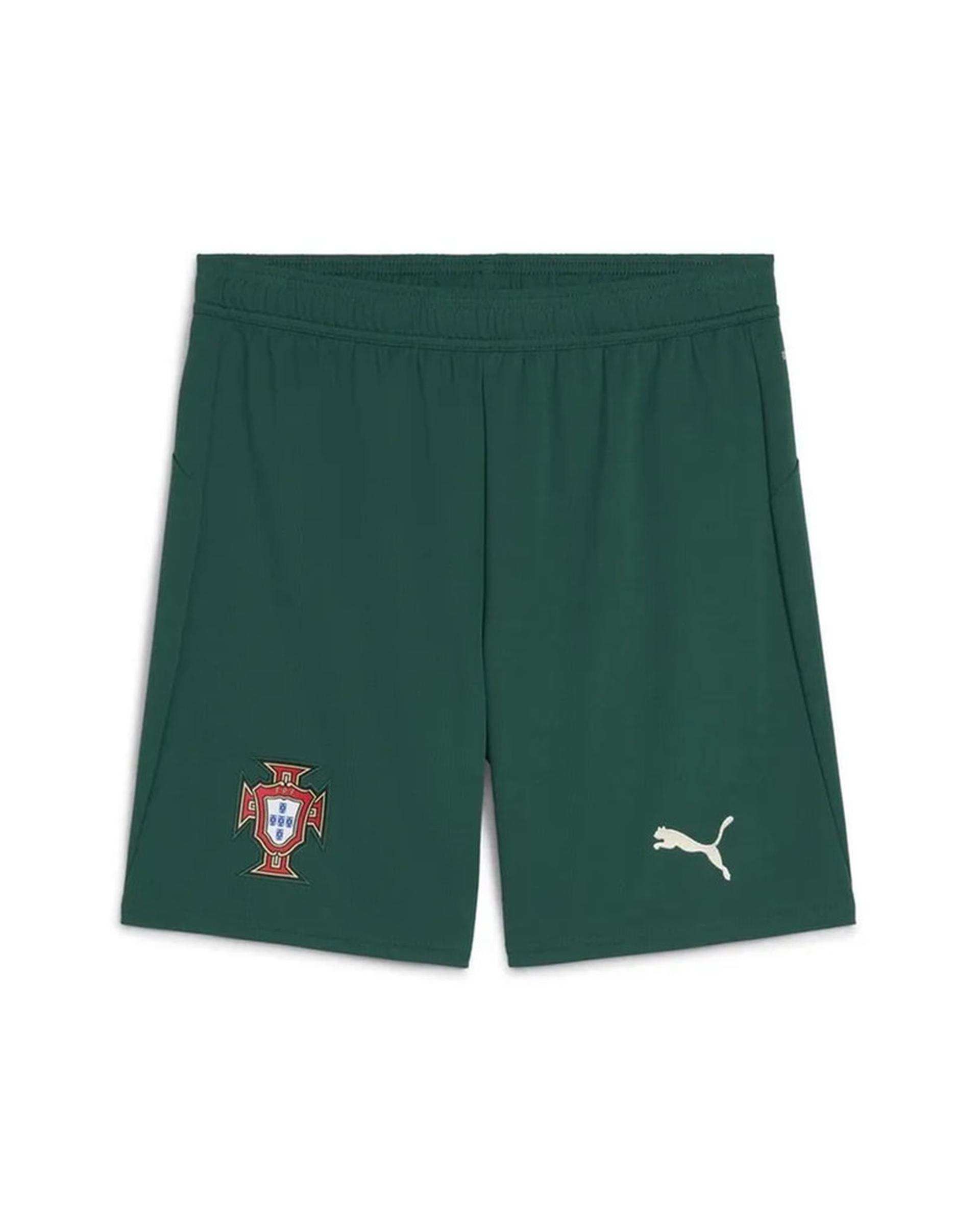 ست تی شرت و شلوارک ورزشی پسرانه قرمز پانیل Panil مدل پرتغال Home 2026