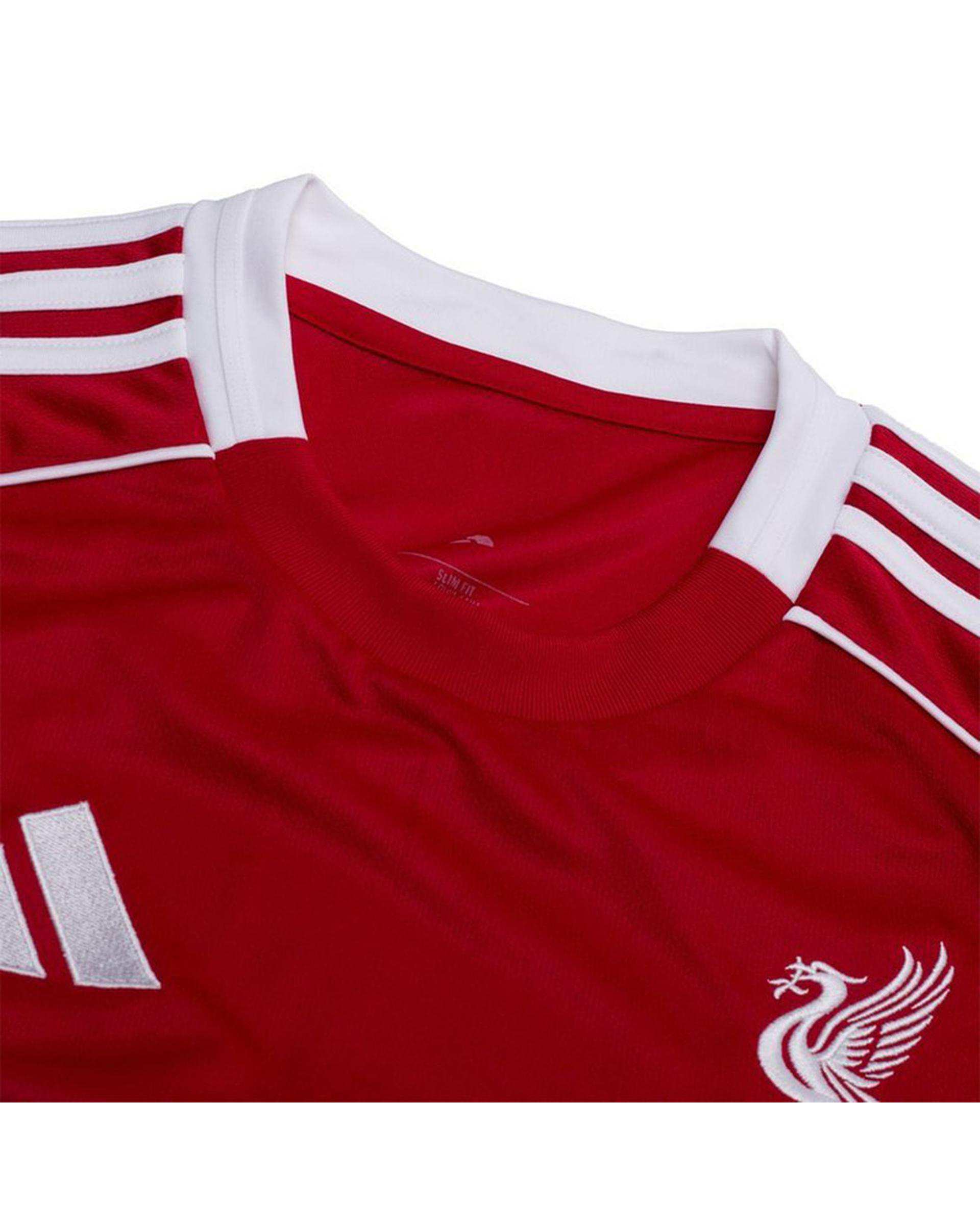 ست تی شرت و شلوارک ورزشی پسرانه قرمز پانیل Panil مدل لیورپول Home 2026