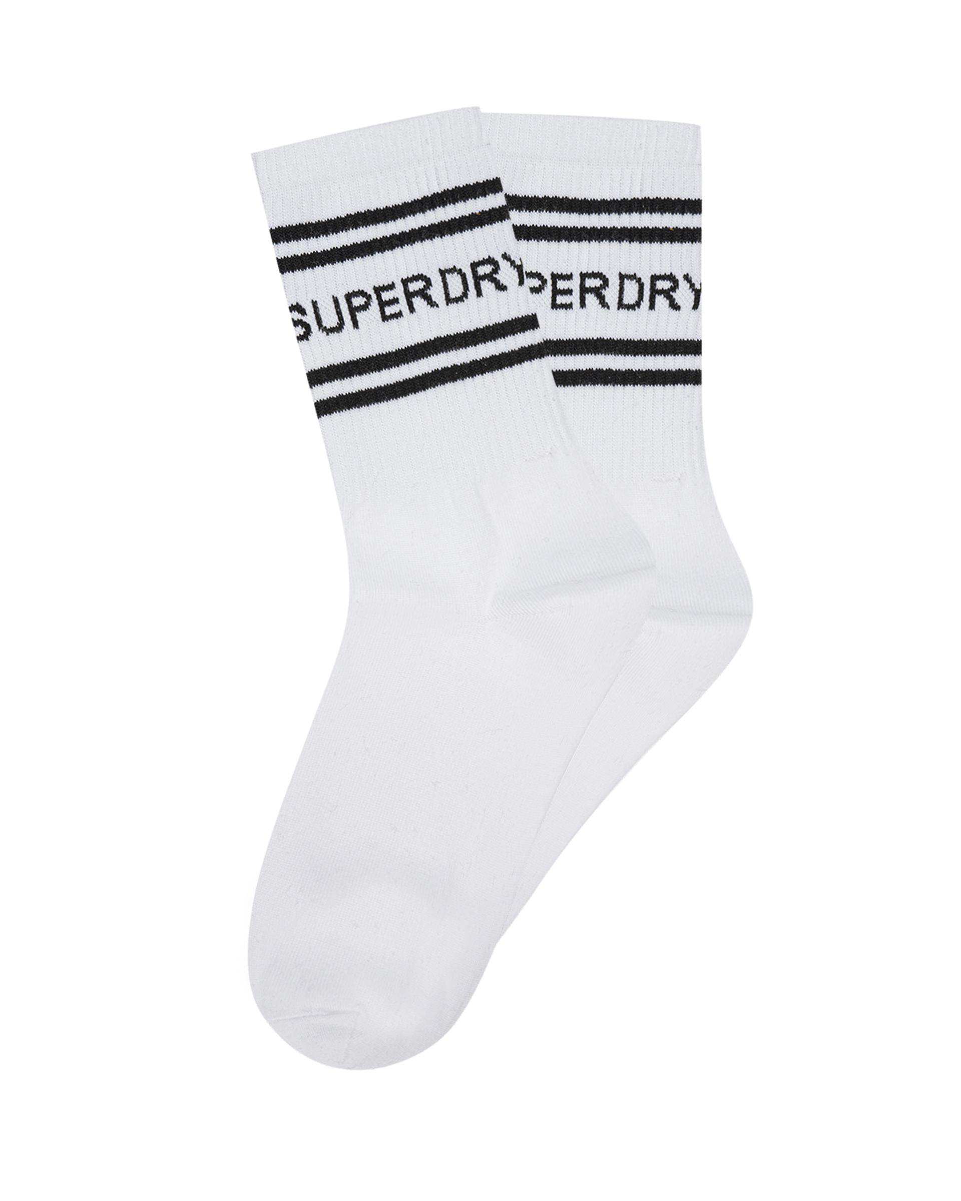 جوراب زنانه ساقدار سفید سوپردرای Superdry کد 6466001