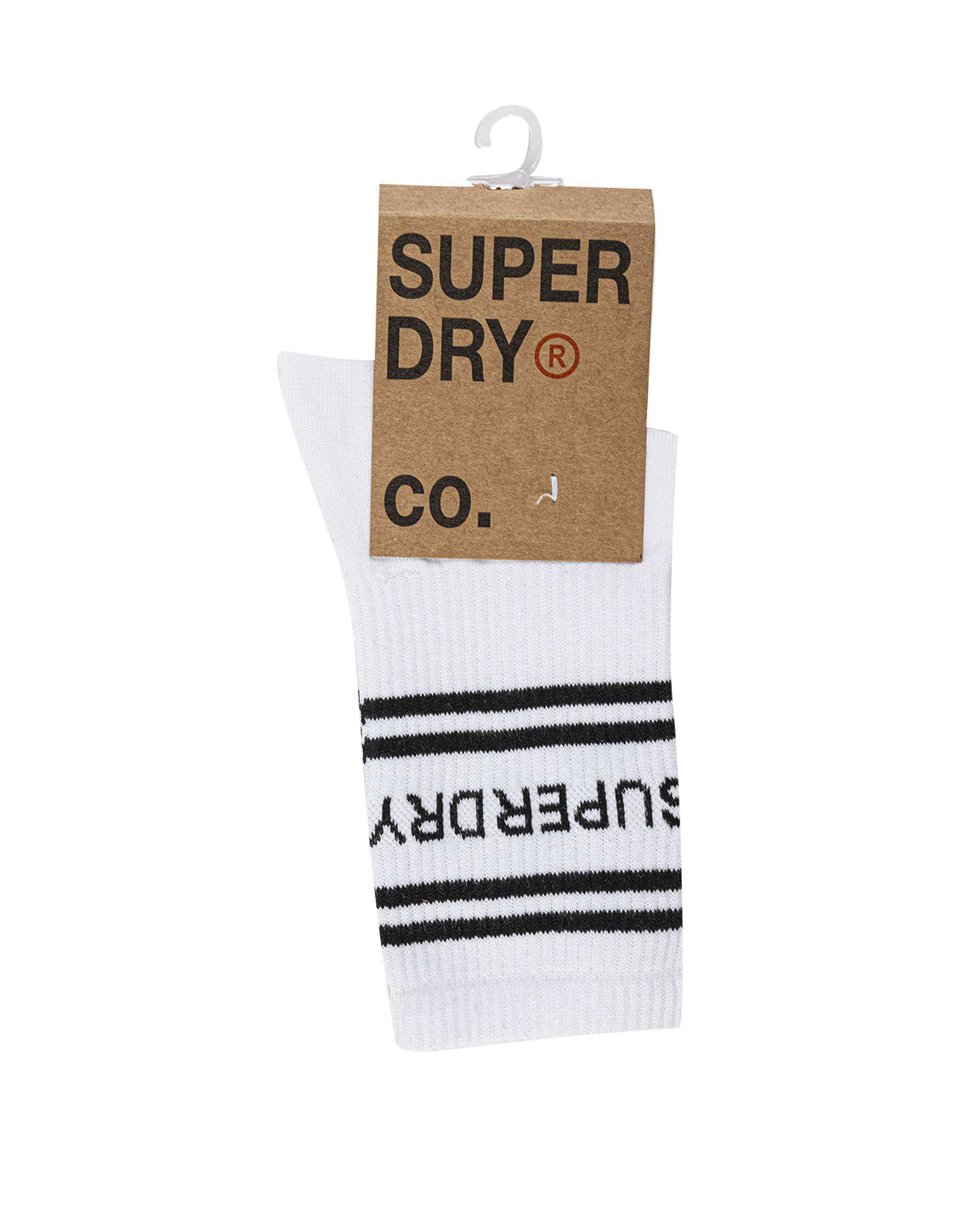 جوراب زنانه ساقدار سفید سوپردرای Superdry کد 6466001