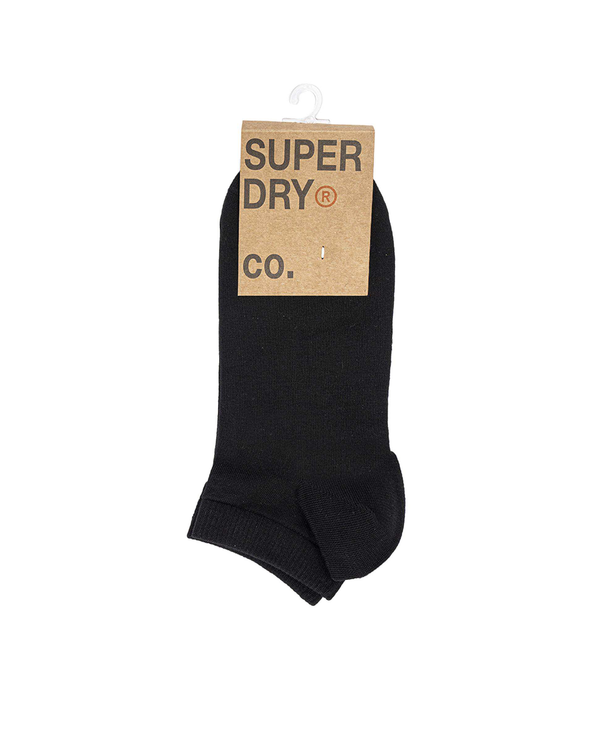 جوراب زنانه نیم ساق مشکی سوپردرای Superdry کد 6466001