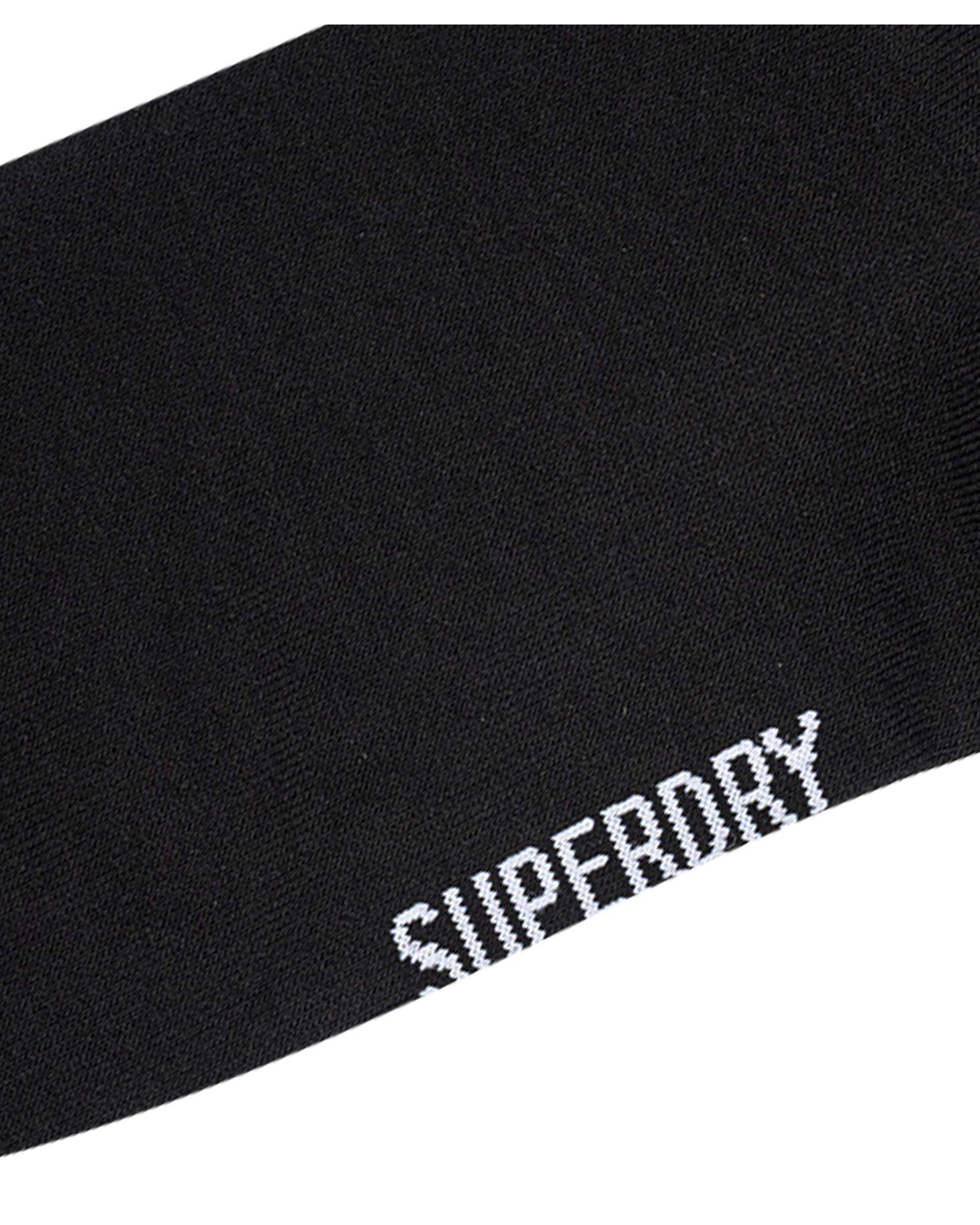 جوراب زنانه نیم ساق مشکی سوپردرای Superdry کد 6466001