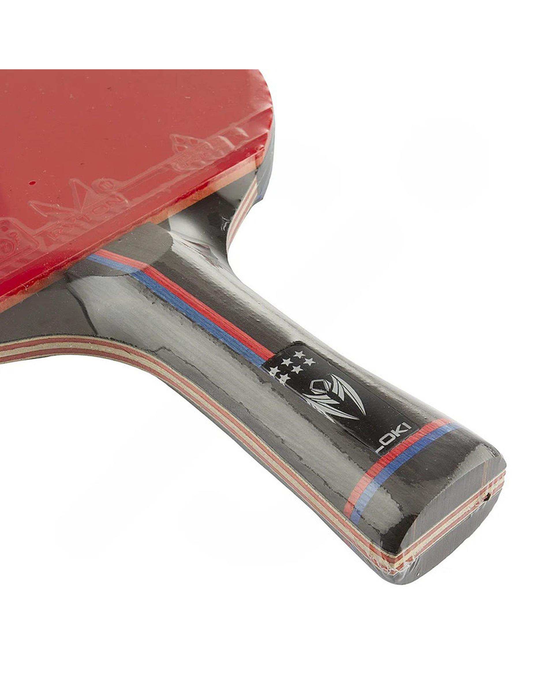 راکت پینگ پنگ قرمز لوکی مدل KIRIN 6STAR