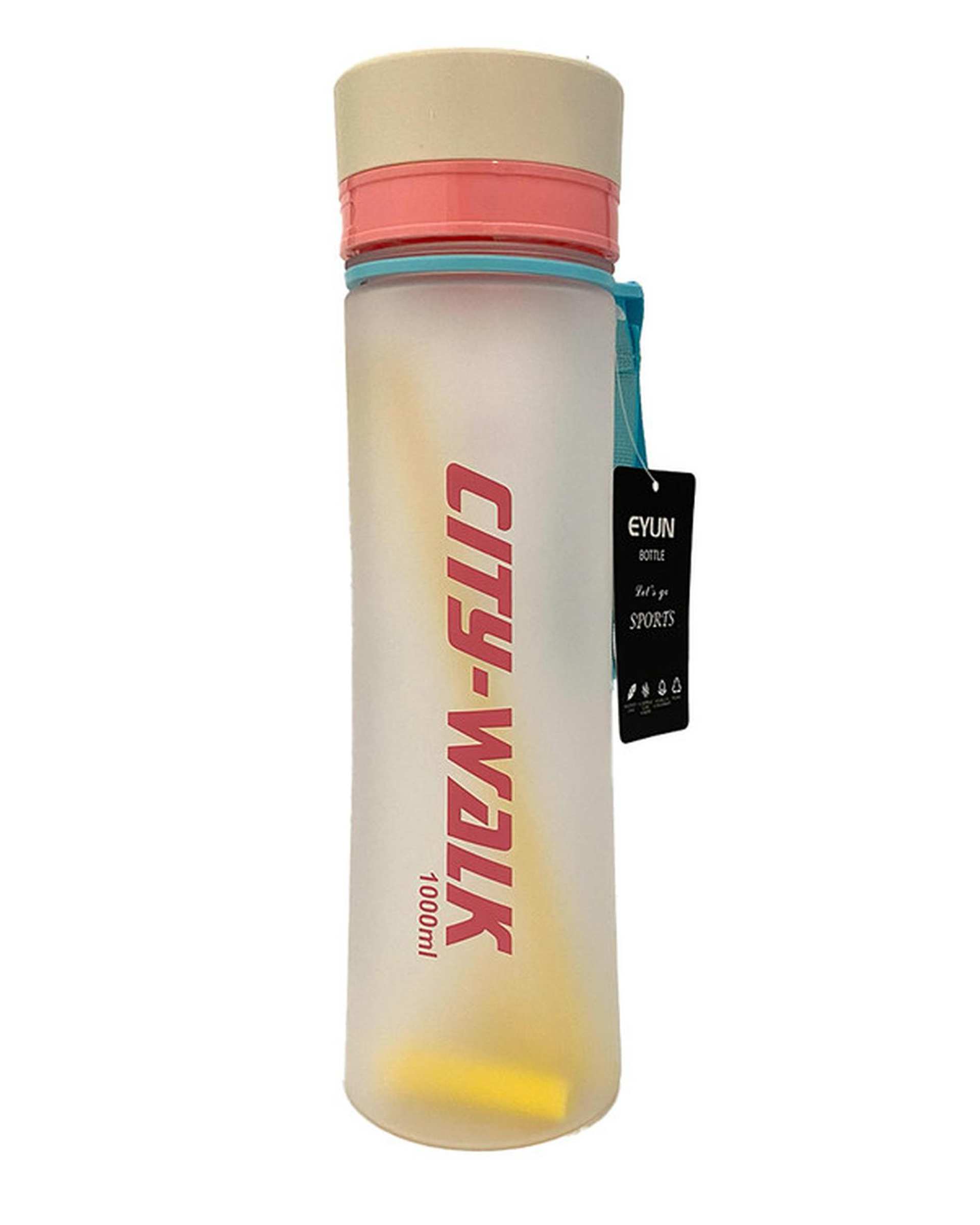 قمقمه ورزشی صورتی ایون مدل City Walk گنجایش 1 لیتر کد 2025