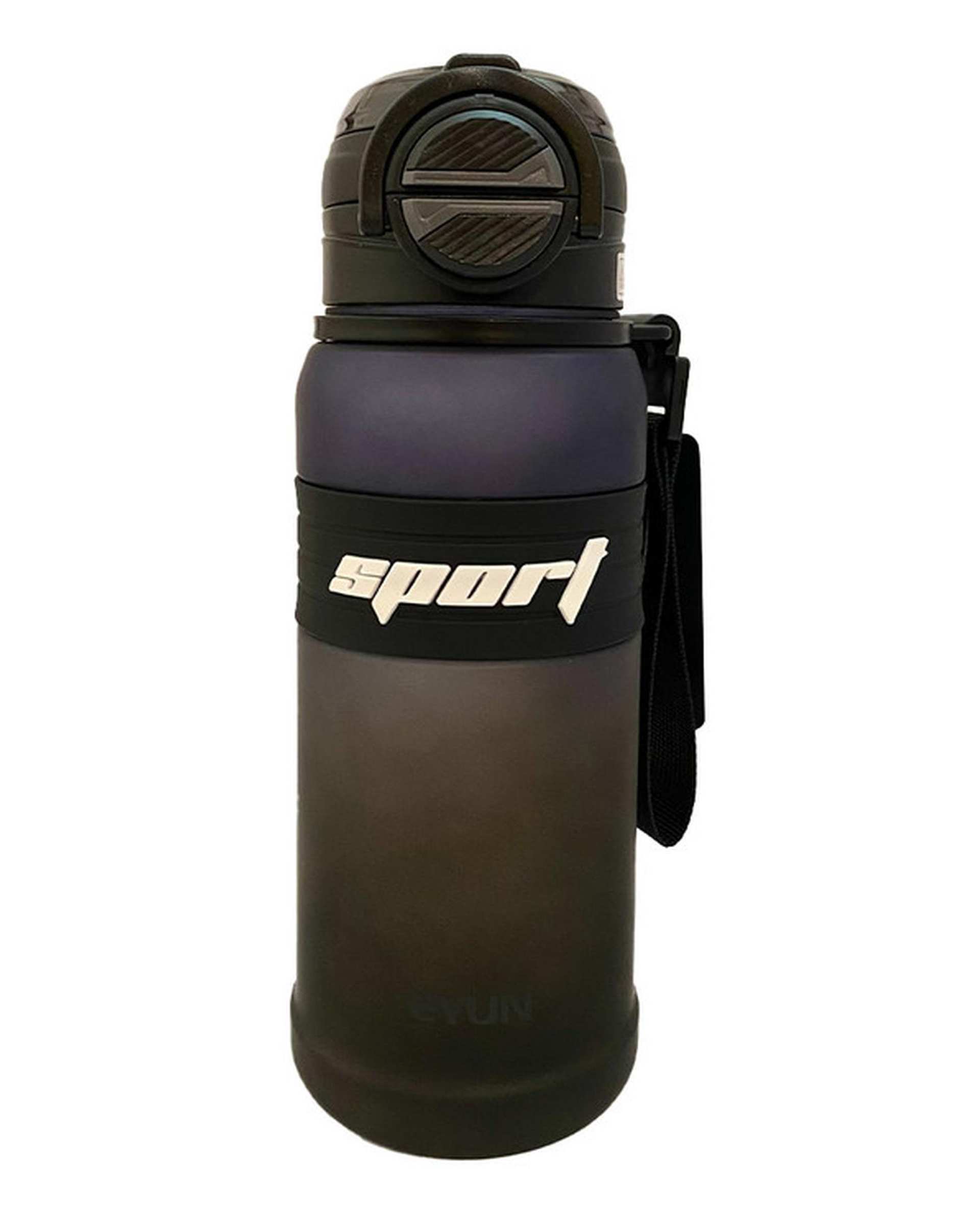 قمقمه ورزشی مشکی ایون مدل پاور دار اسپرت گنجایش 0.7 لیتر کد 2025