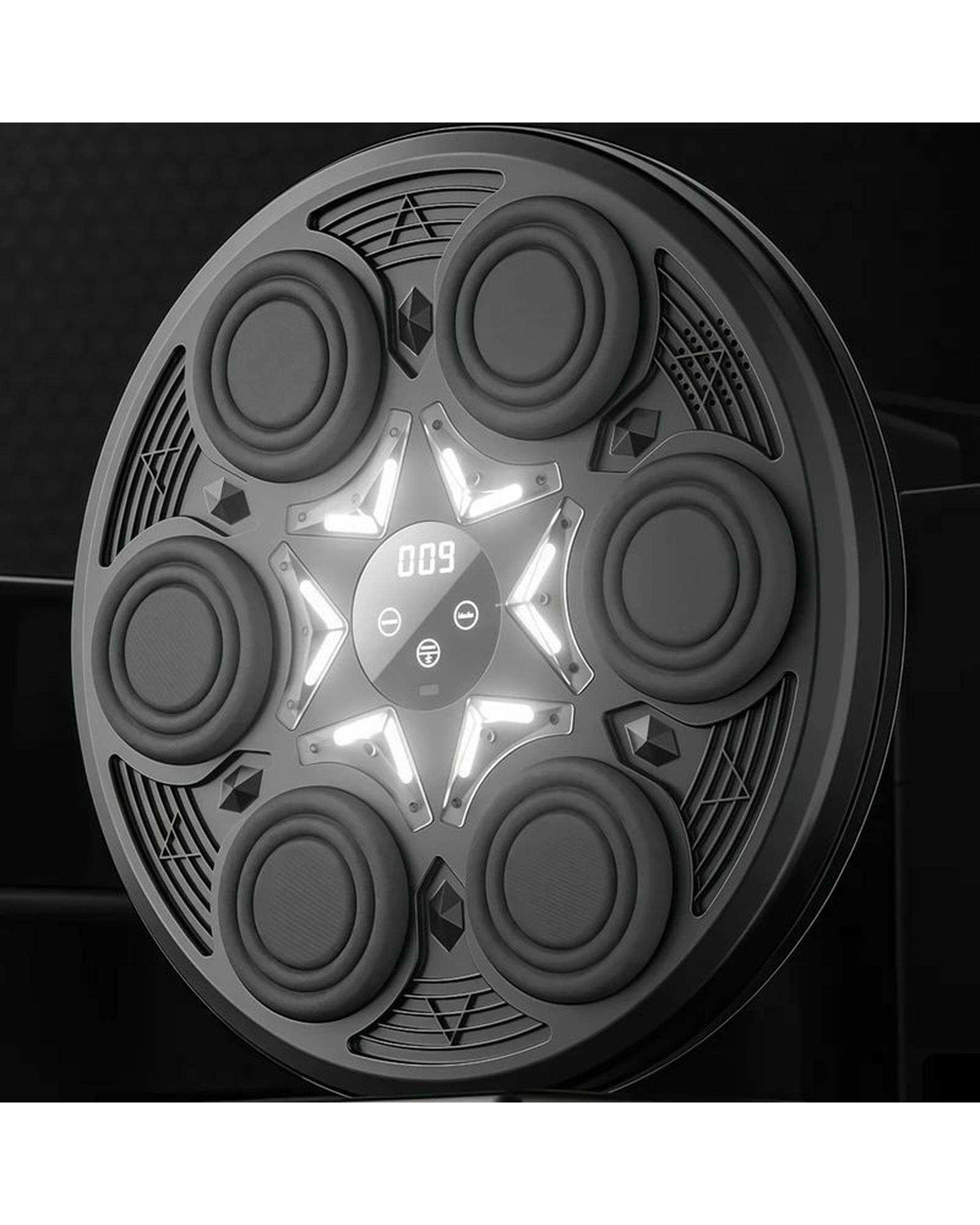 کیسه بوکس هوشمند دیواری موزیکال مشکی کد Intelligent in25