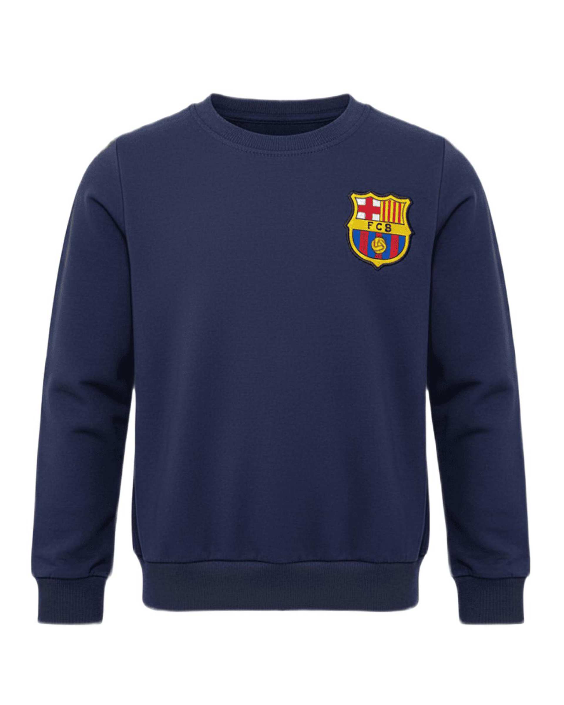 ست سویشرت دورس و شلوار اسلش پسرانه سرمه ای فیورلا Fiorella مدل بارسلونا