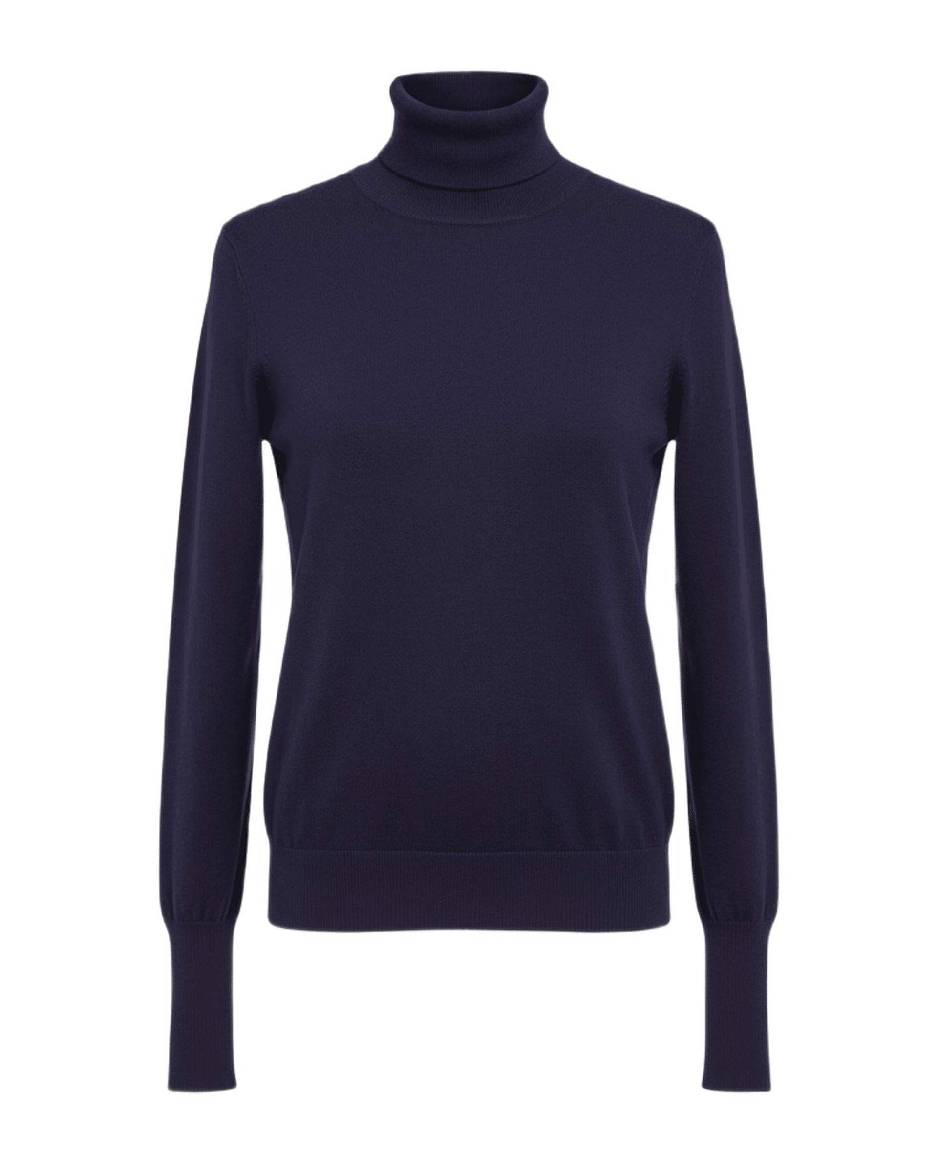 بلوز زنانه بافت سرمه ای سرژه Serge کد 225176