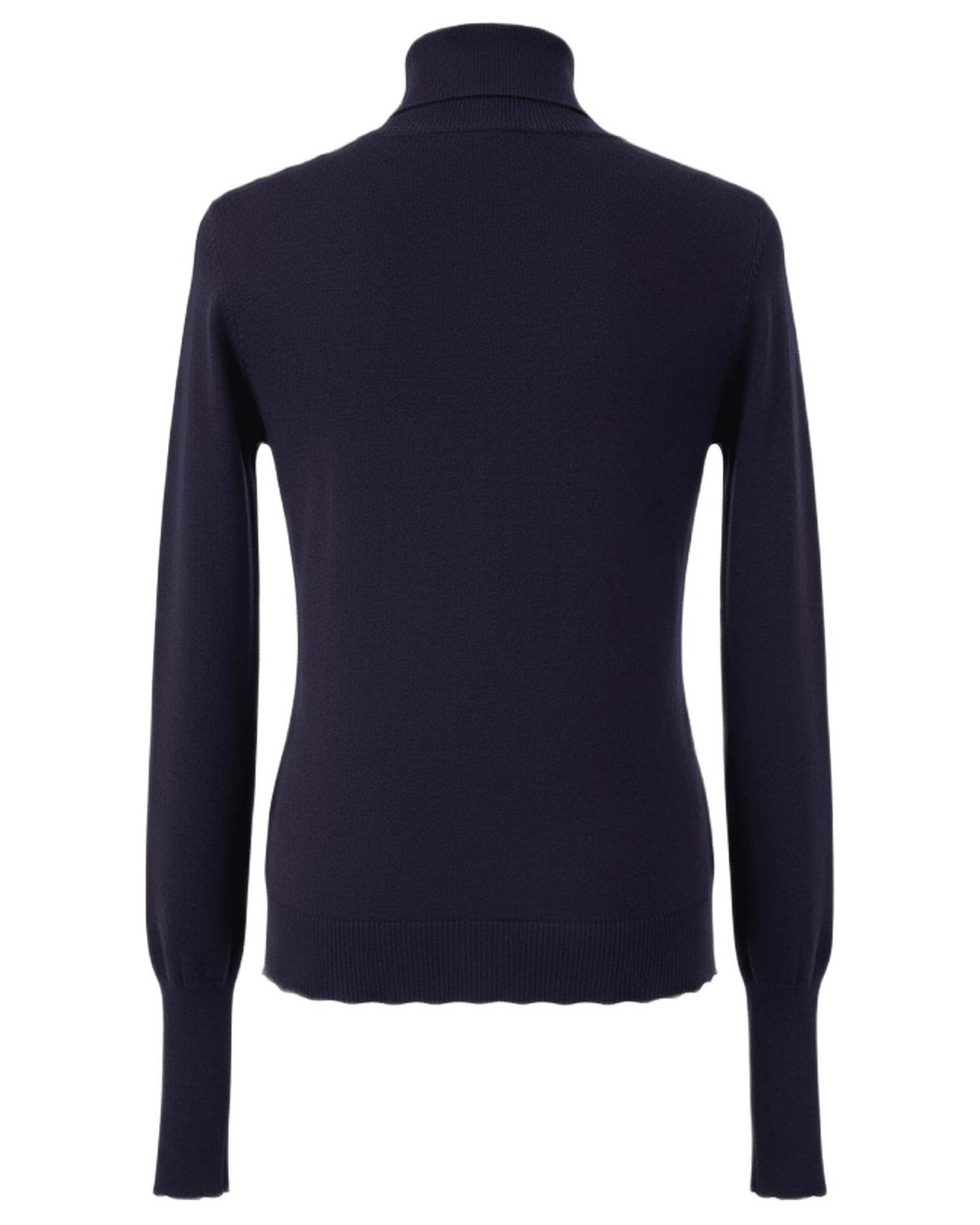 بلوز زنانه بافت سرمه ای سرژه Serge کد 225176