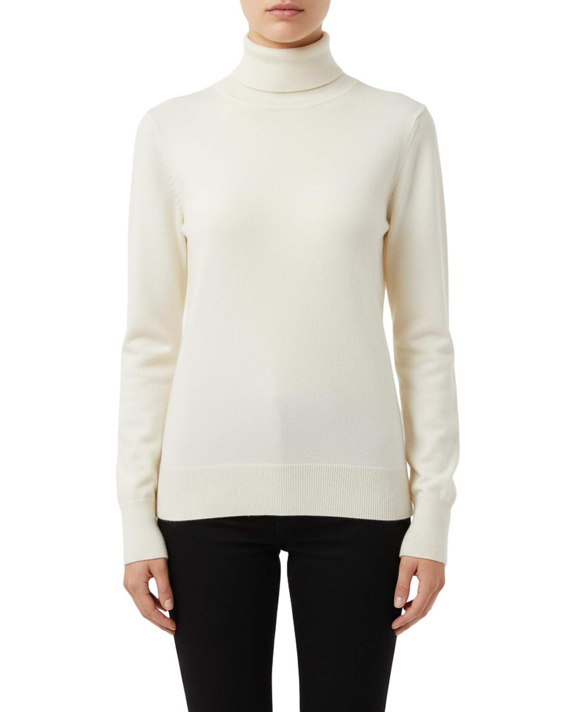 بلوز زنانه بافت شیری سرژه Serge کد 225176