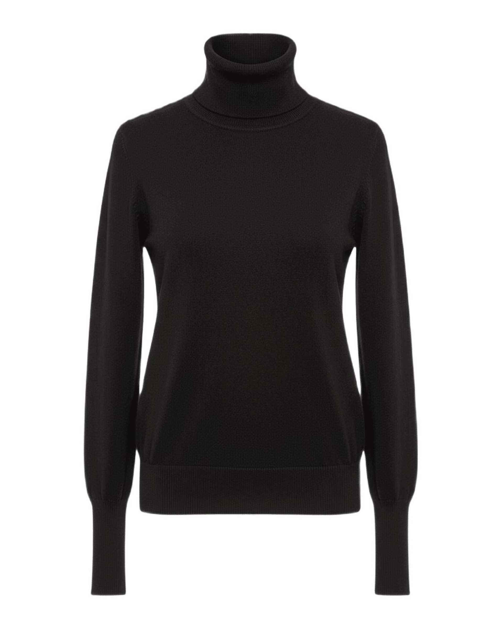 بلوز زنانه بافت مشکی سرژه Serge کد 225176