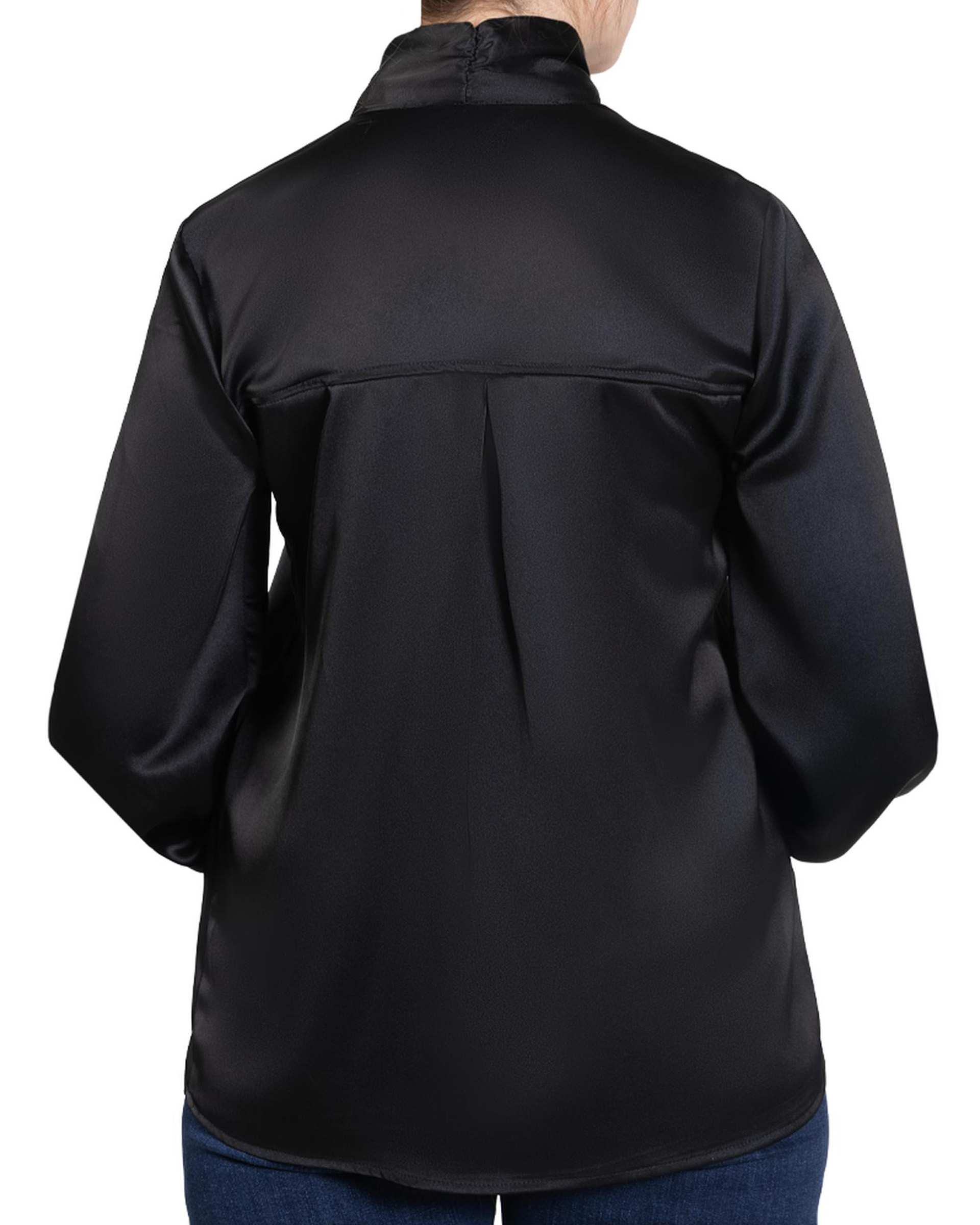 بلوز زنانه مشکی سرژه Serge کد 204671