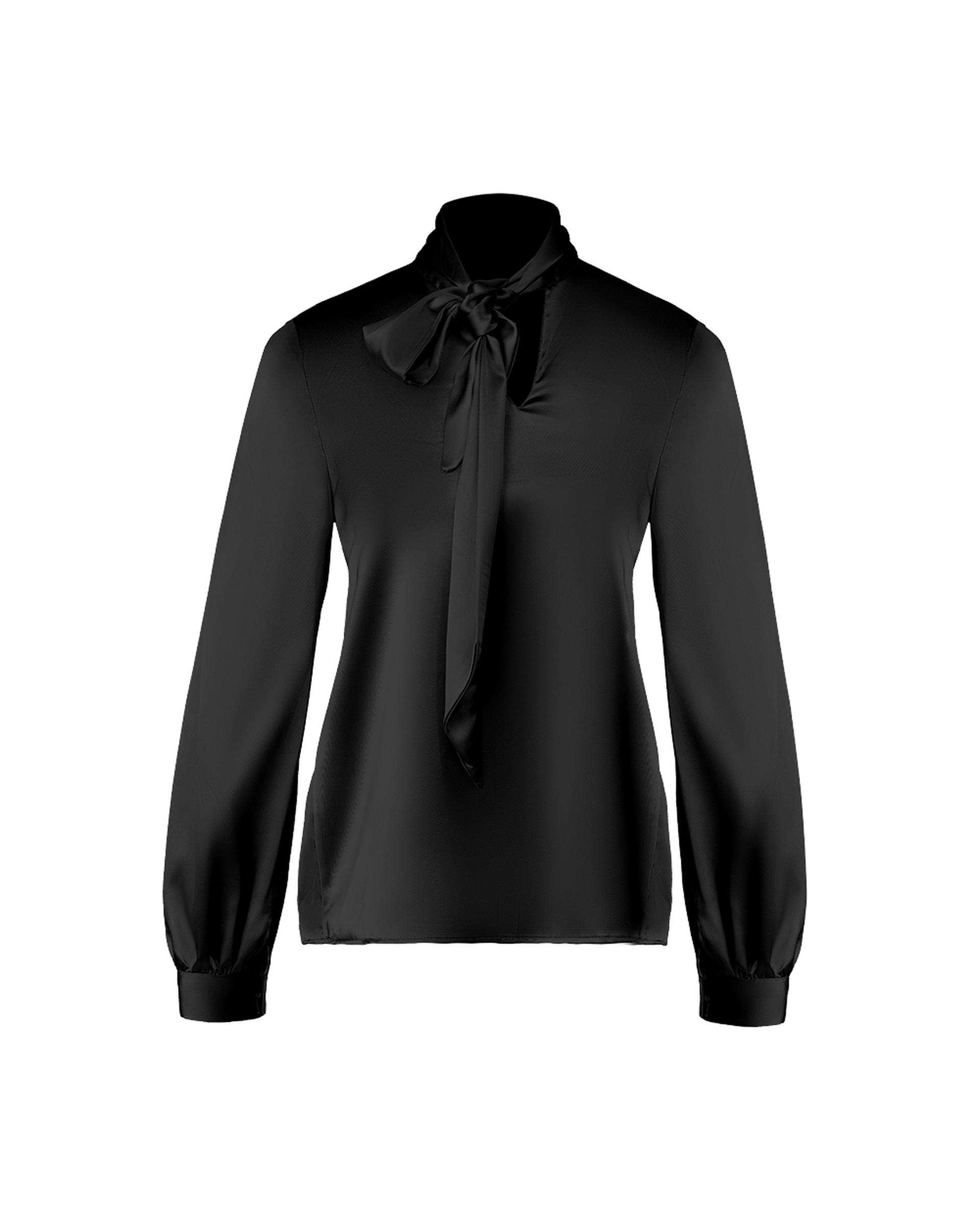 بلوز زنانه مشکی سرژه Serge کد 204671