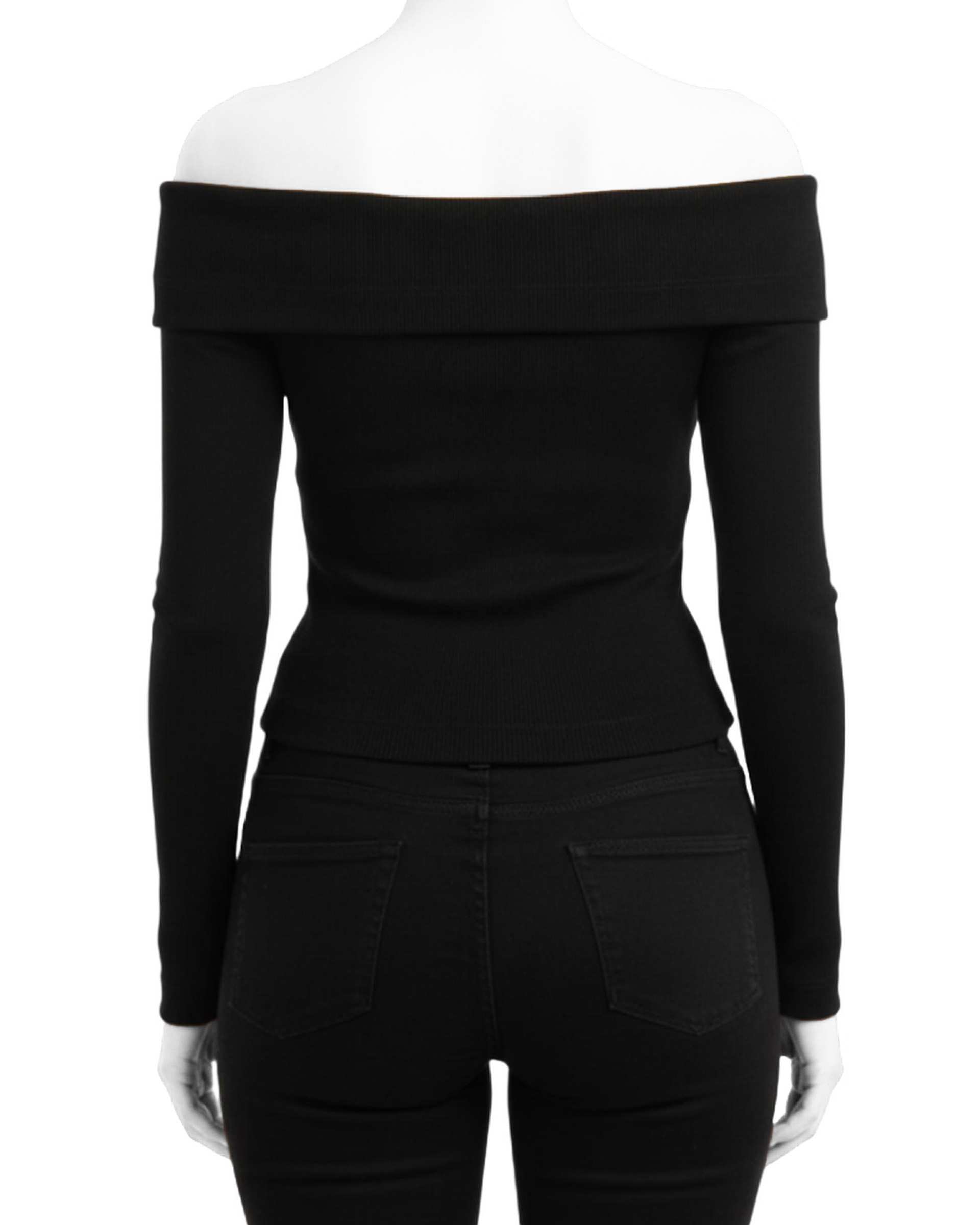 بلوز زنانه مشکی سرژه Serge کد 243110