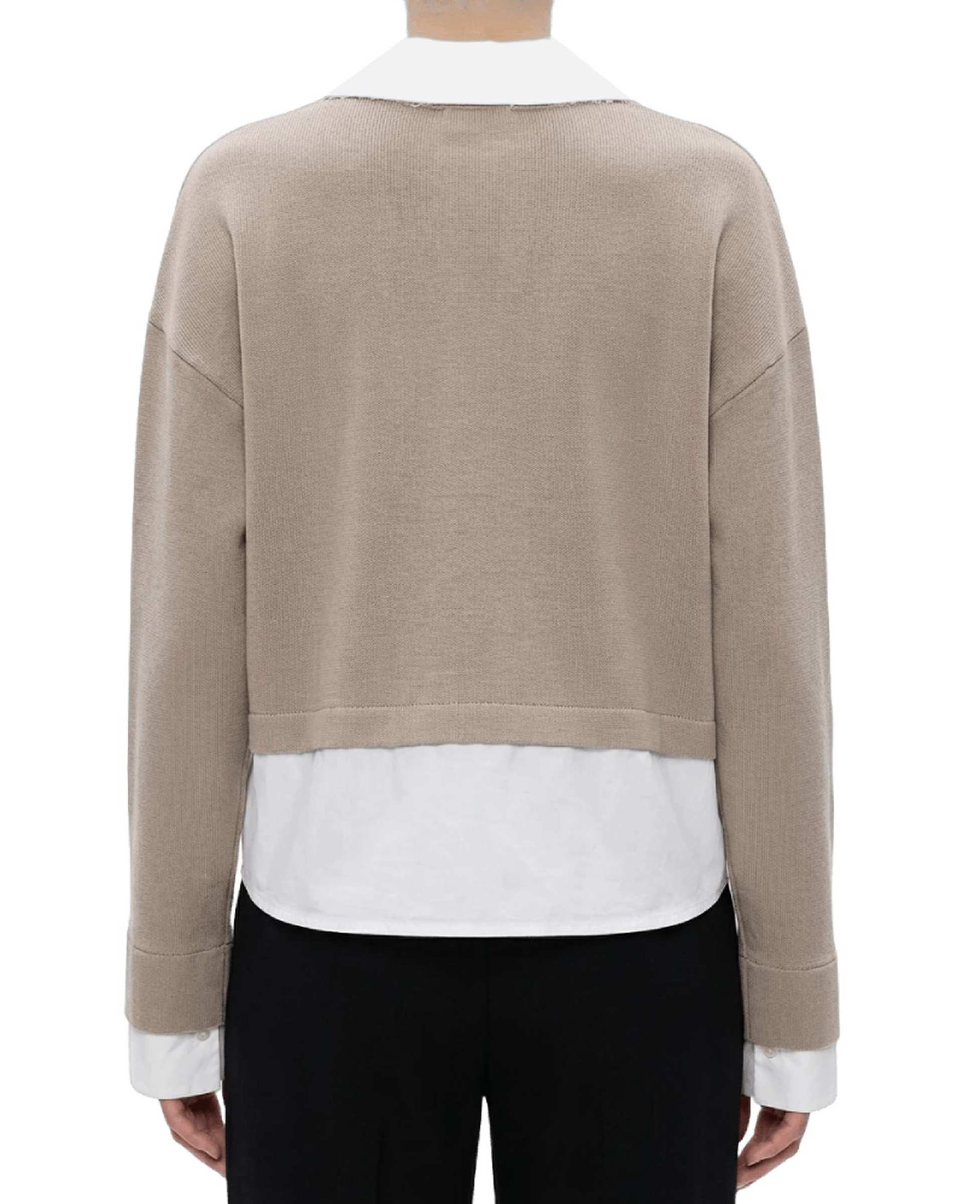 بلوز زنانه طوسی سرژه Serge کد 243108