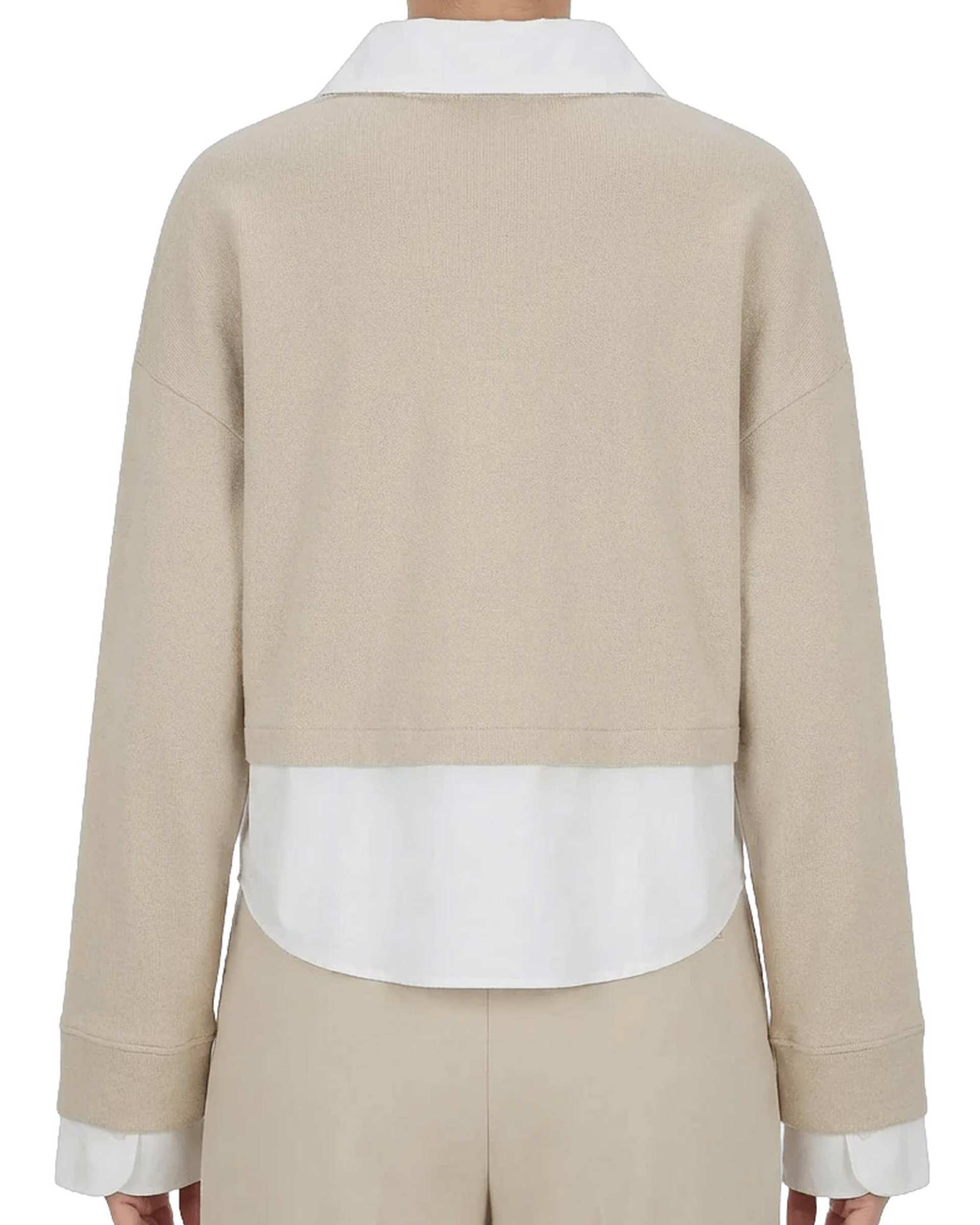 بلوز زنانه کرم روشن سرژه Serge کد 243108