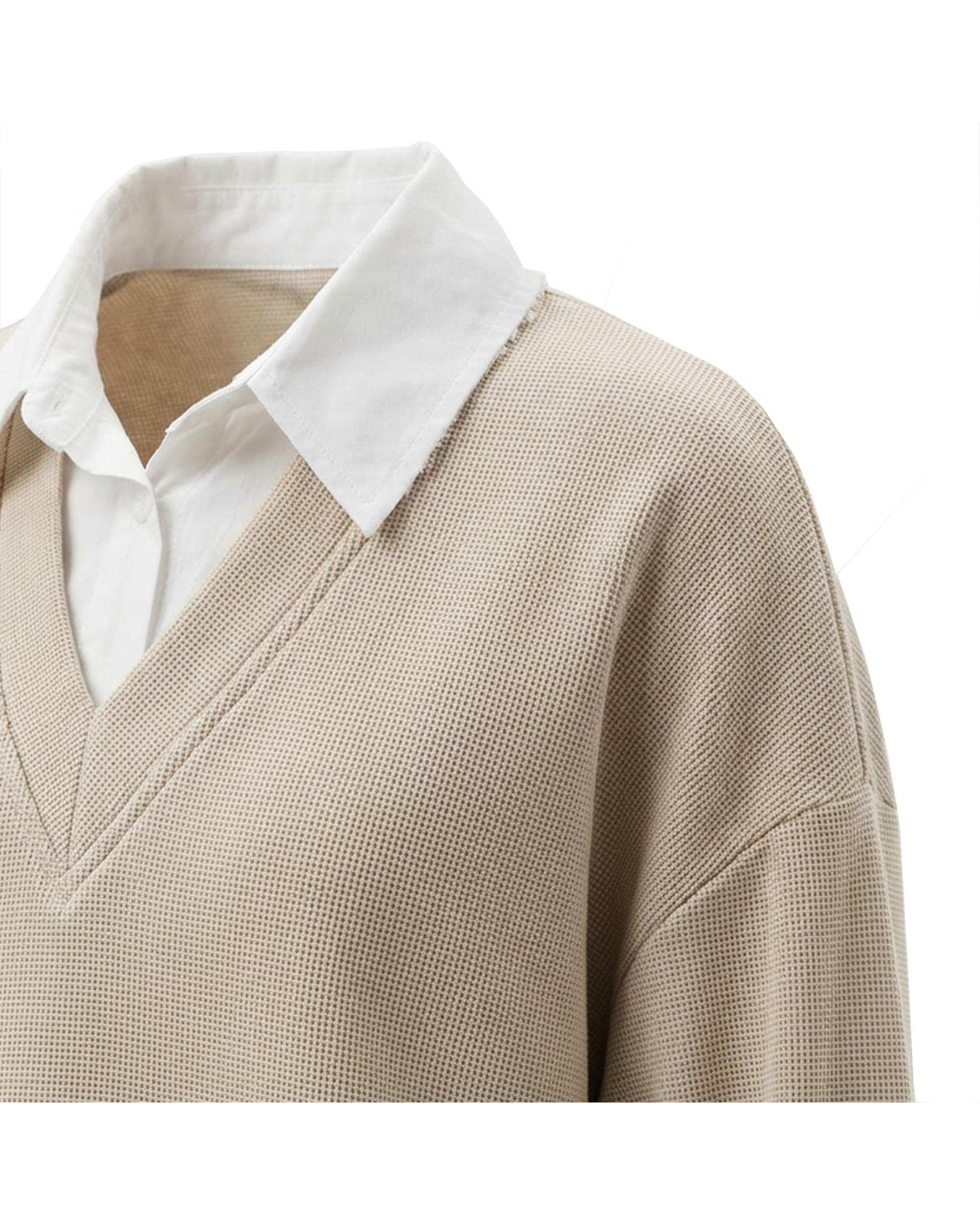 بلوز زنانه کرم روشن سرژه Serge کد 243108